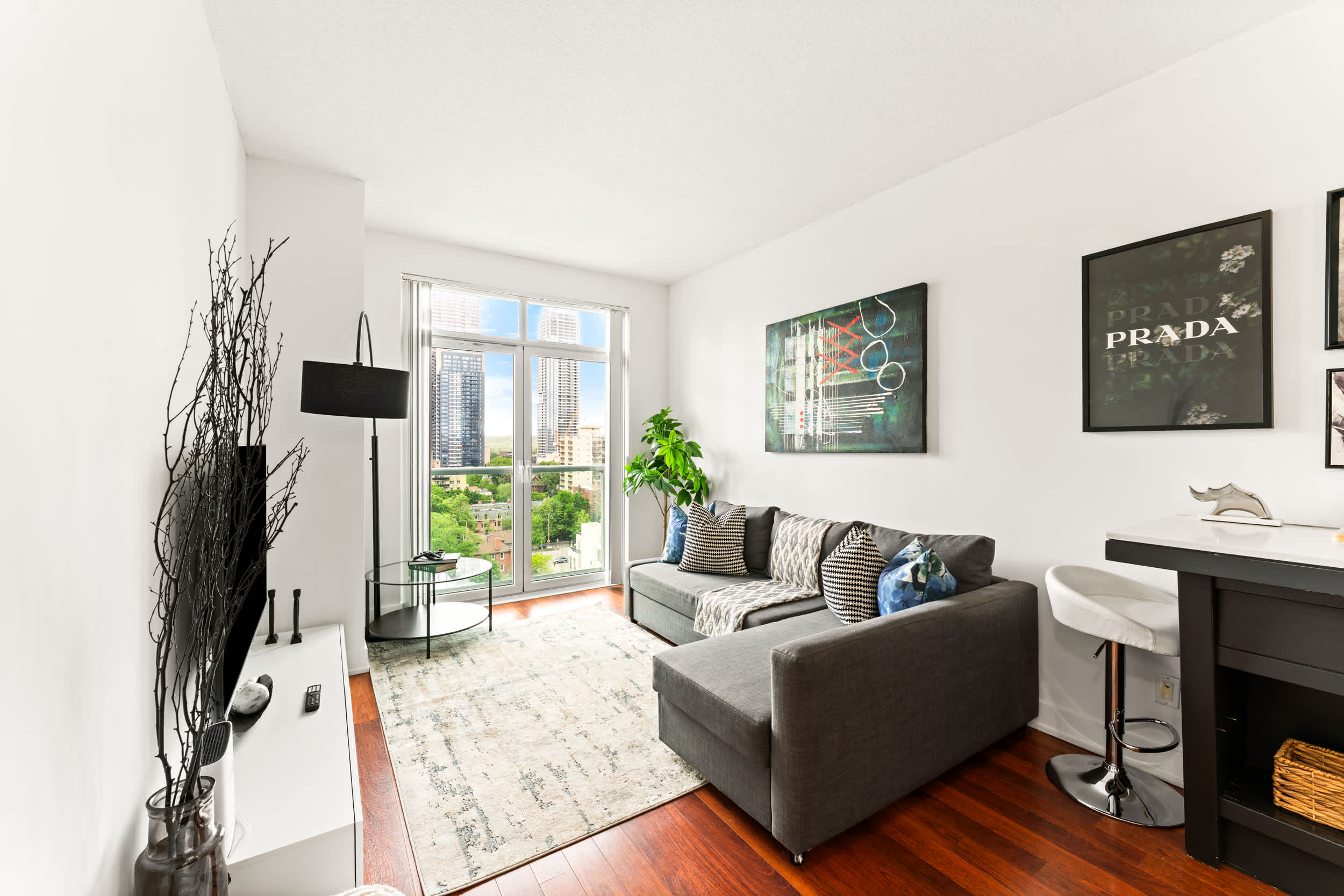 Cozy 1BR Condo with Parking & Private Balcony-hero-photo