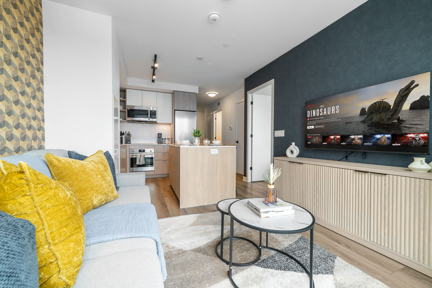 Bright & Modern 1BR Condo, Balcony -hero-photo