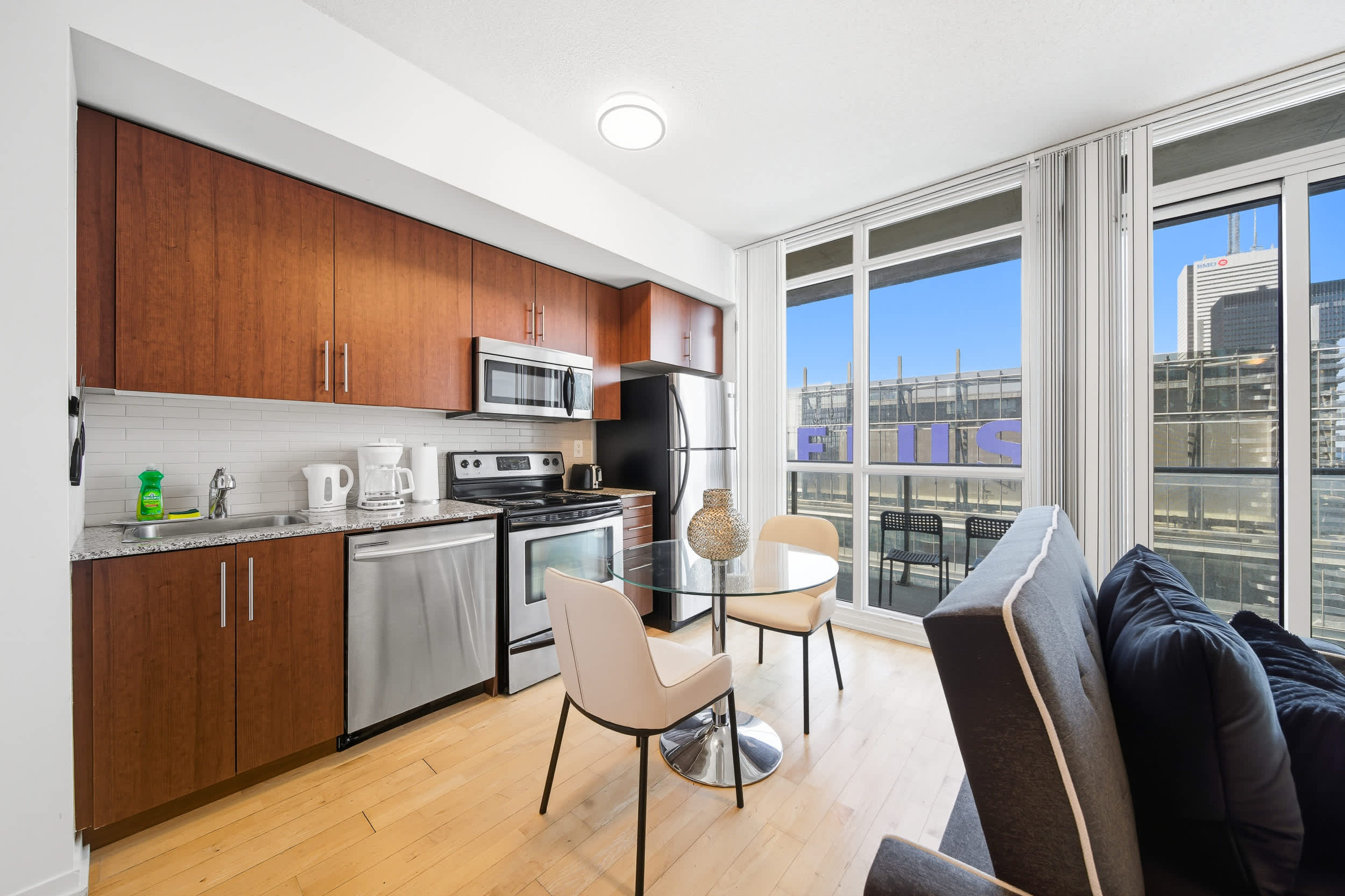 Downtown Toronto 1BR Condo Stunning City Views-photo-3