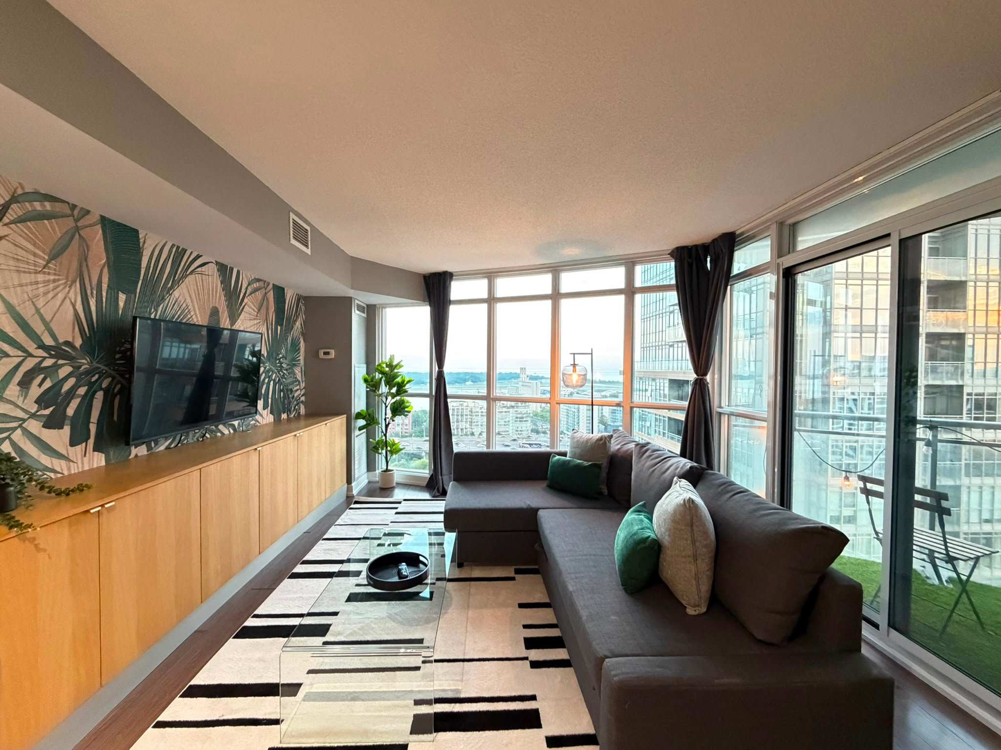 City Lights & Balcony Views | 2BR Downtown Gem!-hero-photo