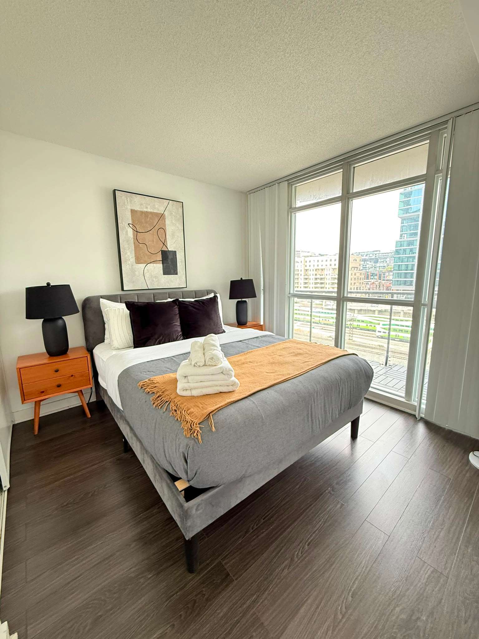 Sleek 1BR+Den City Place Oasis w/ Balcony & TV-photo-2