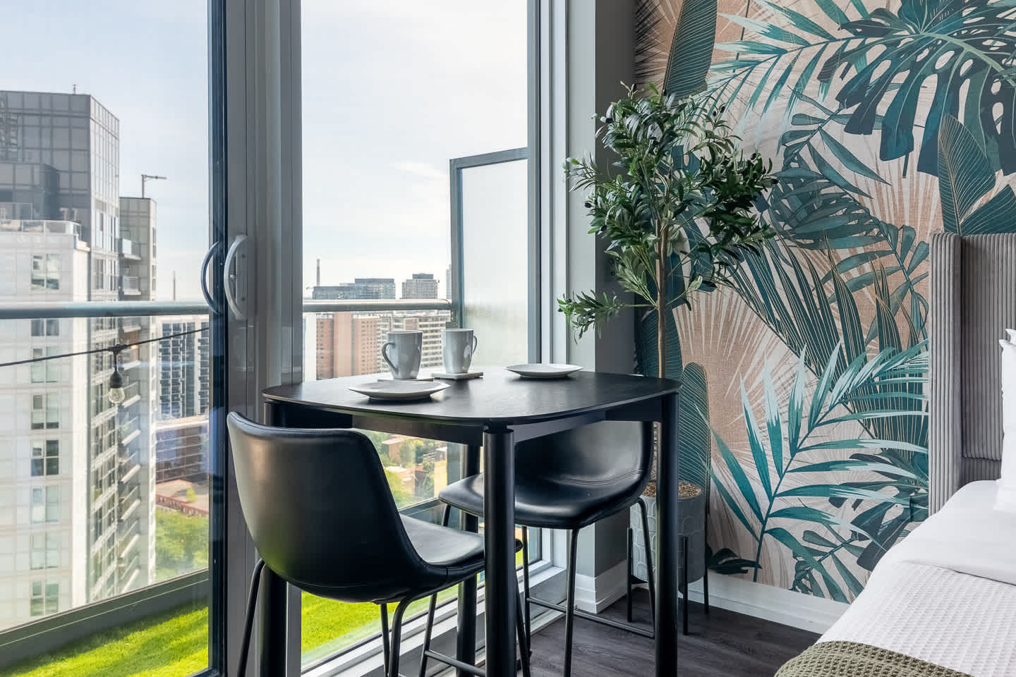Bright Downtown Studio | Private Balcony & Views-photo-3