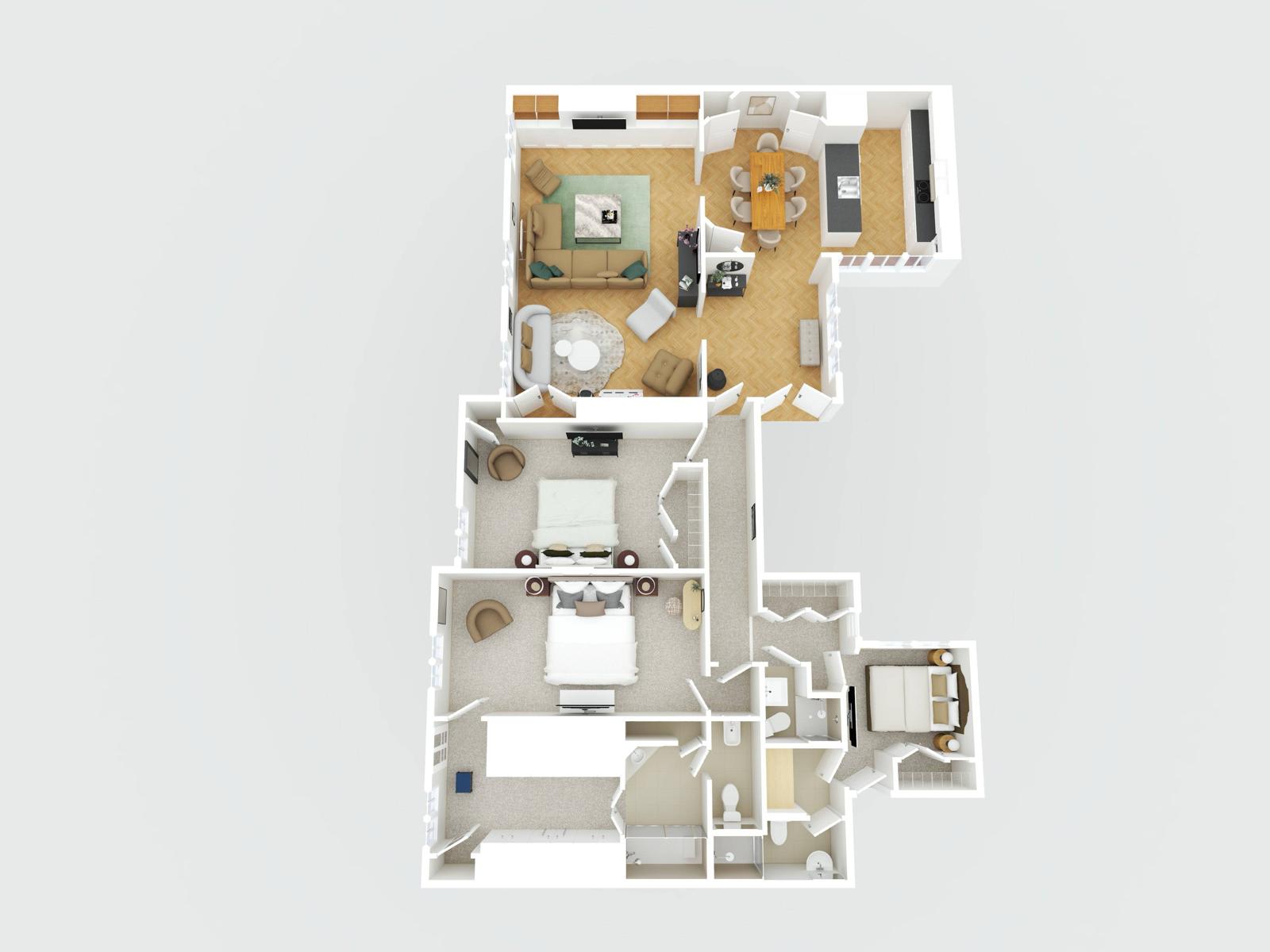 Montaigne Collection III 3BR 8P Triangle d Or — 32