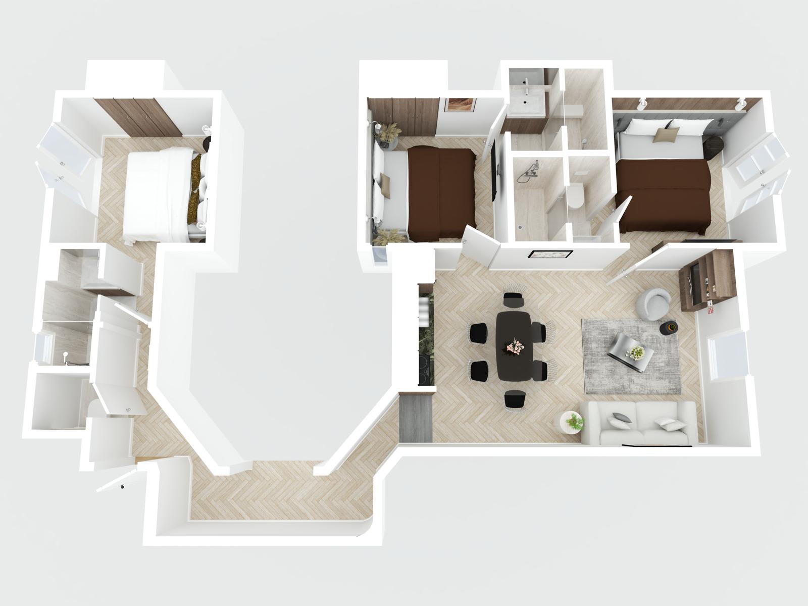 Harmony Collection III 3BR 6P AC Opera Grevin — 17