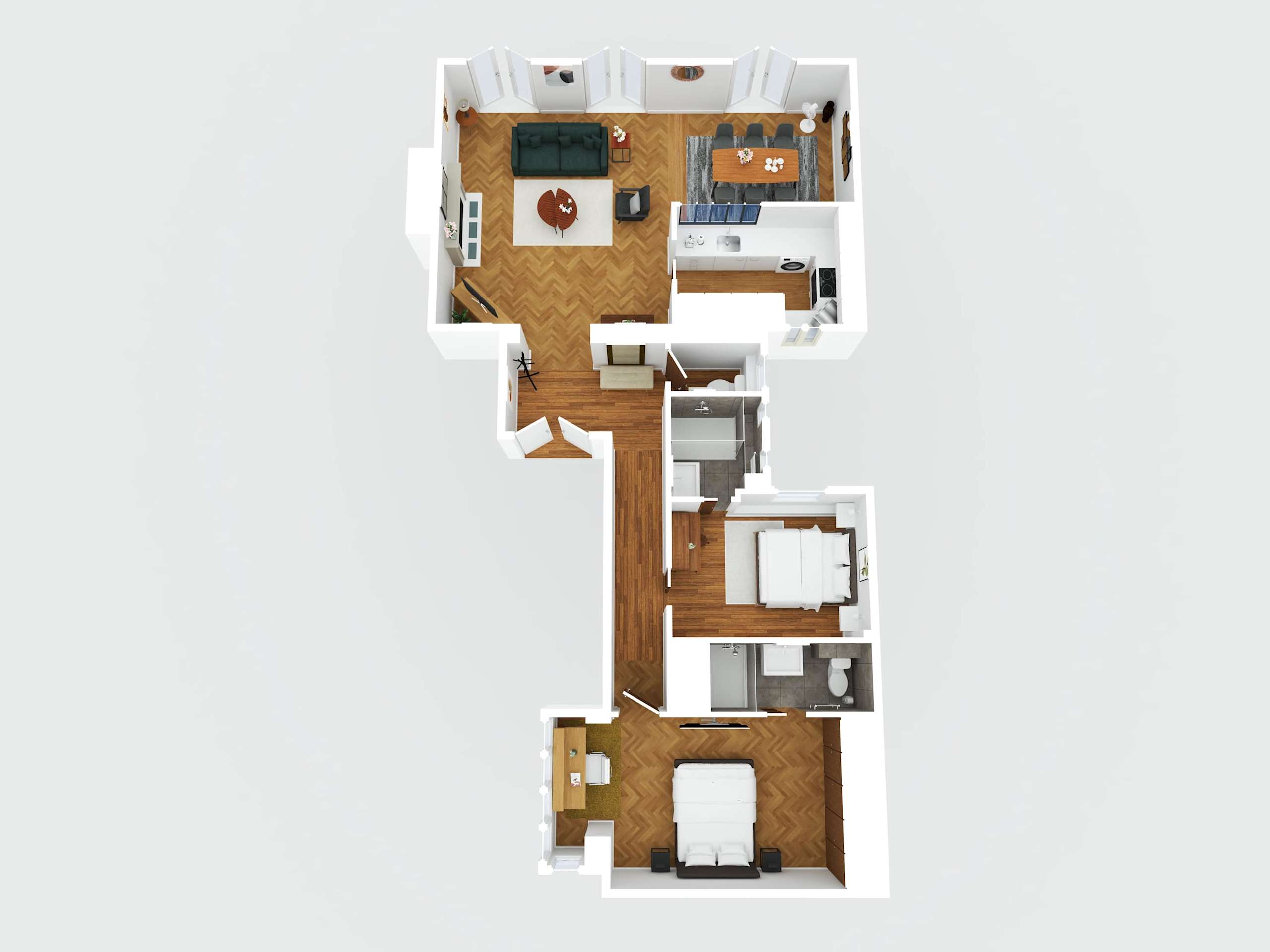 Stylish Flat 2 Bedroom by Champs Elysees — 27