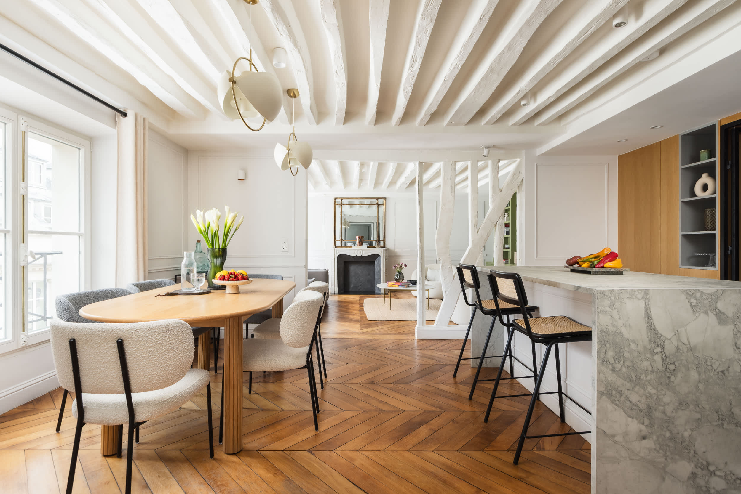 Wonderful Apartment 3BDR 6P AC Honore Madeleine 
