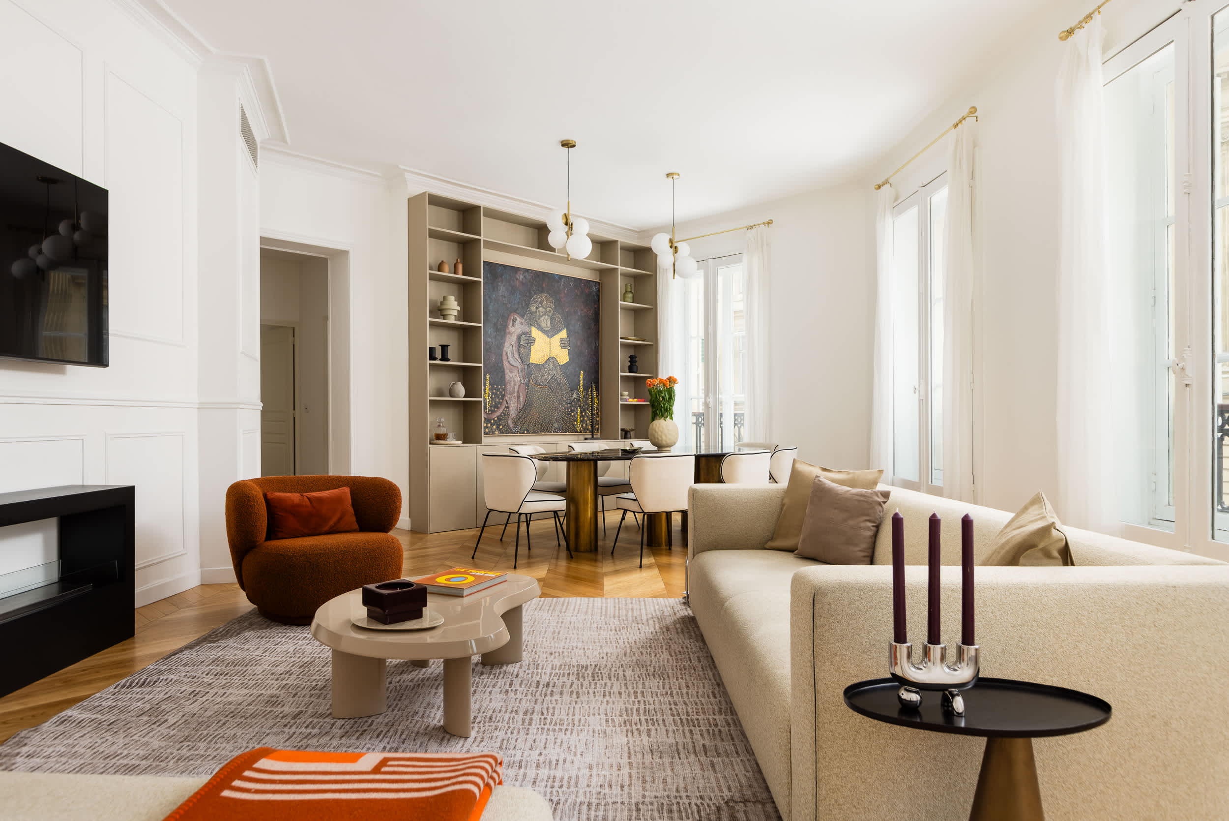 Luxury Rivoli 4 Bed 3 Bath AC Hotel de Ville BHV - 25