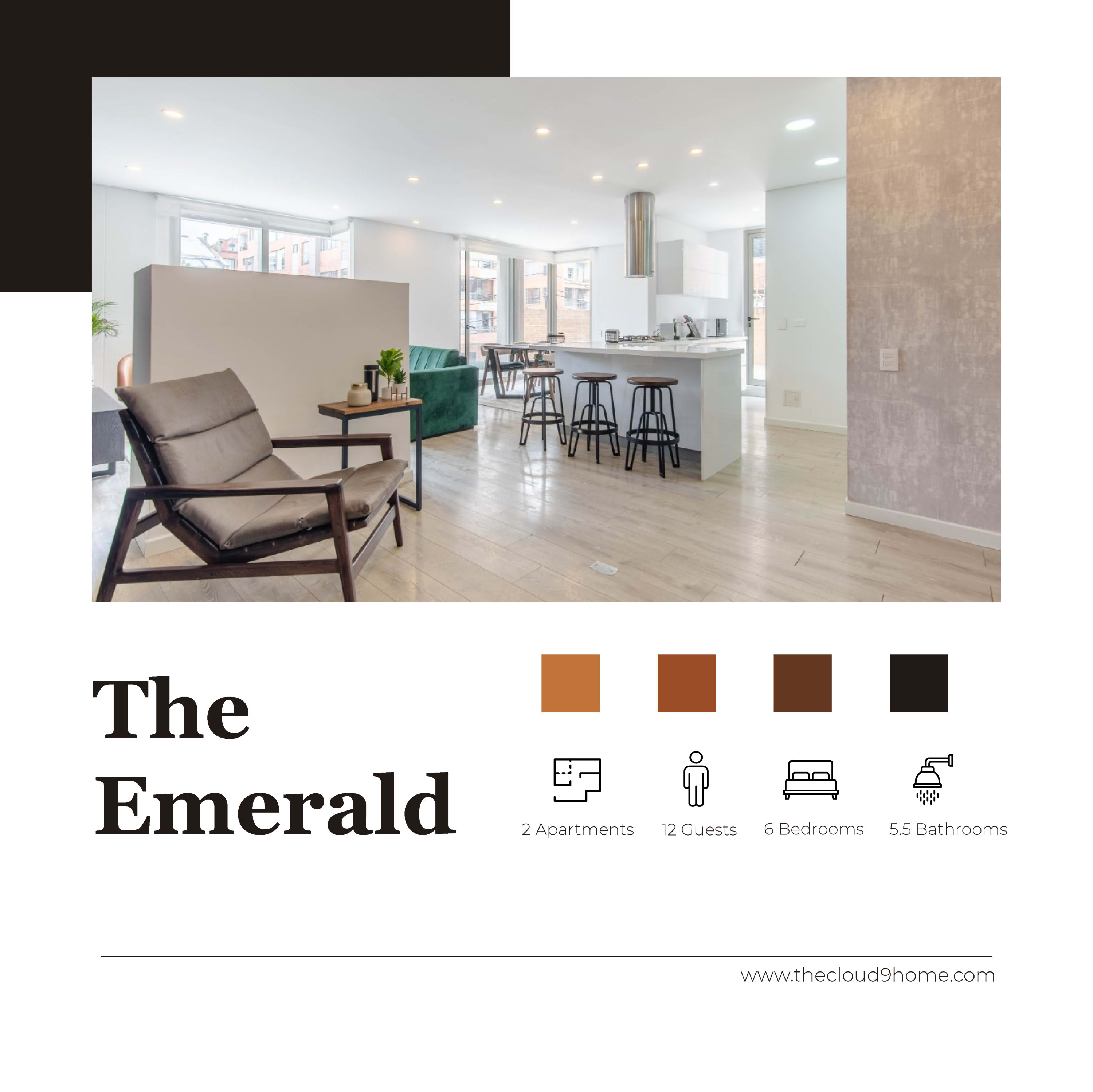 Cloud9 | Up to 12 ppl | The Emerald interior 4