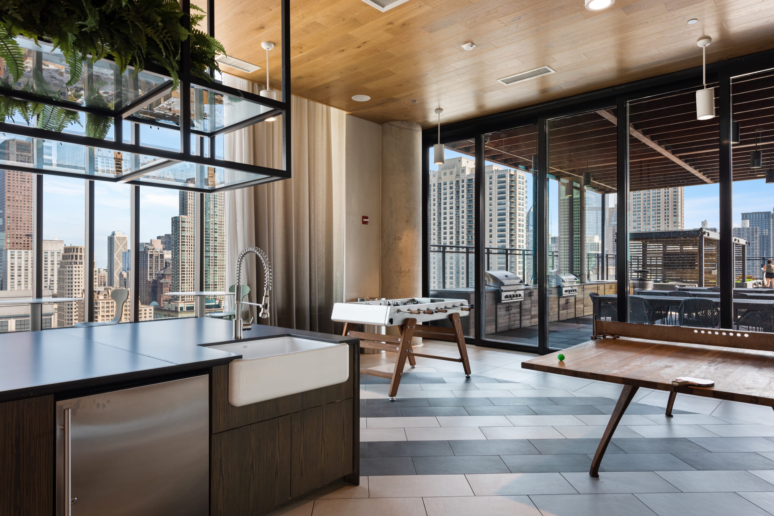 Downtown 2BR Oasis: Skyline Views + Prime Location interior 5