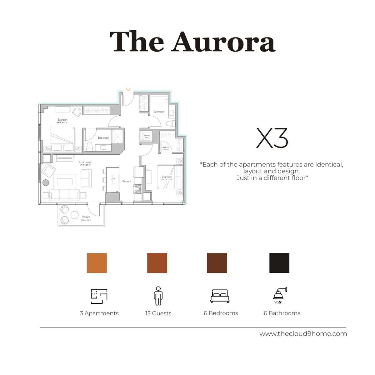 Prime West Loop 2BR Apts + Event Convenience interior 5