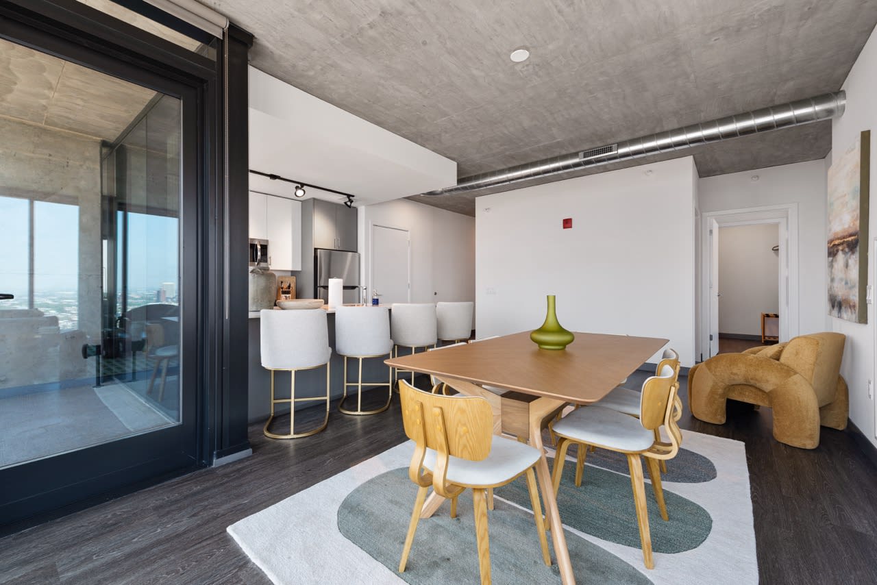 Chic Fulton Market Oasis + Curated Comfort & Style interior 2