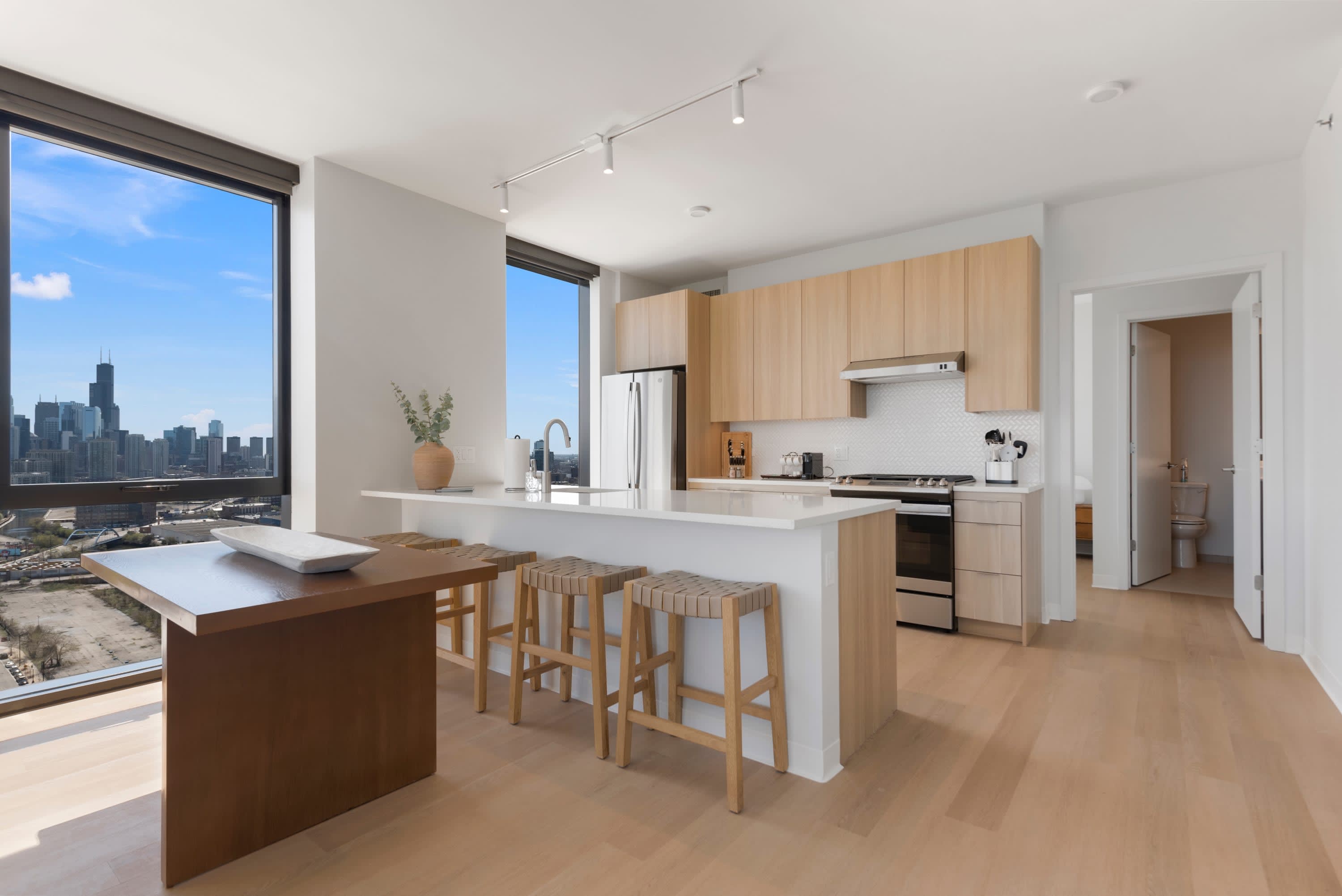 Cloud9|5 apartments @Licoln Park|The Walnut interior 2