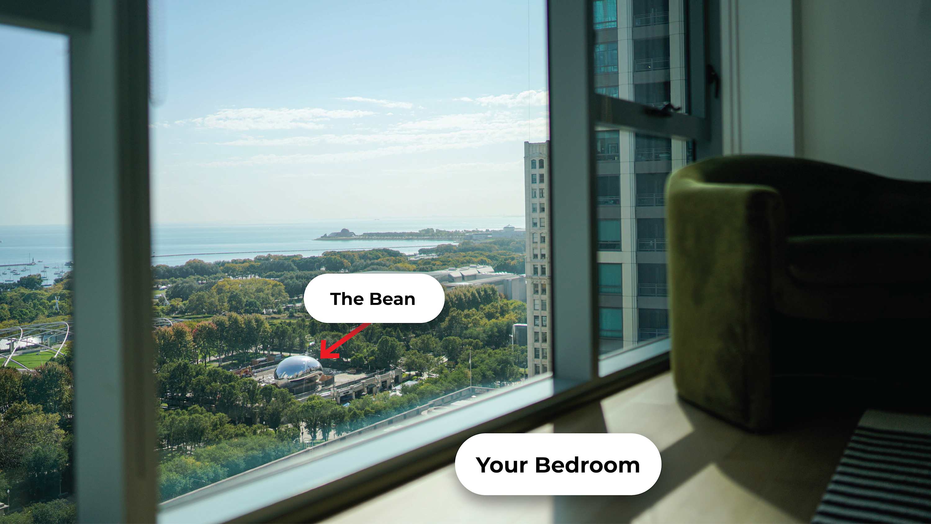 PH w/ Bean & Lake Views, An Elite Stay interior 4