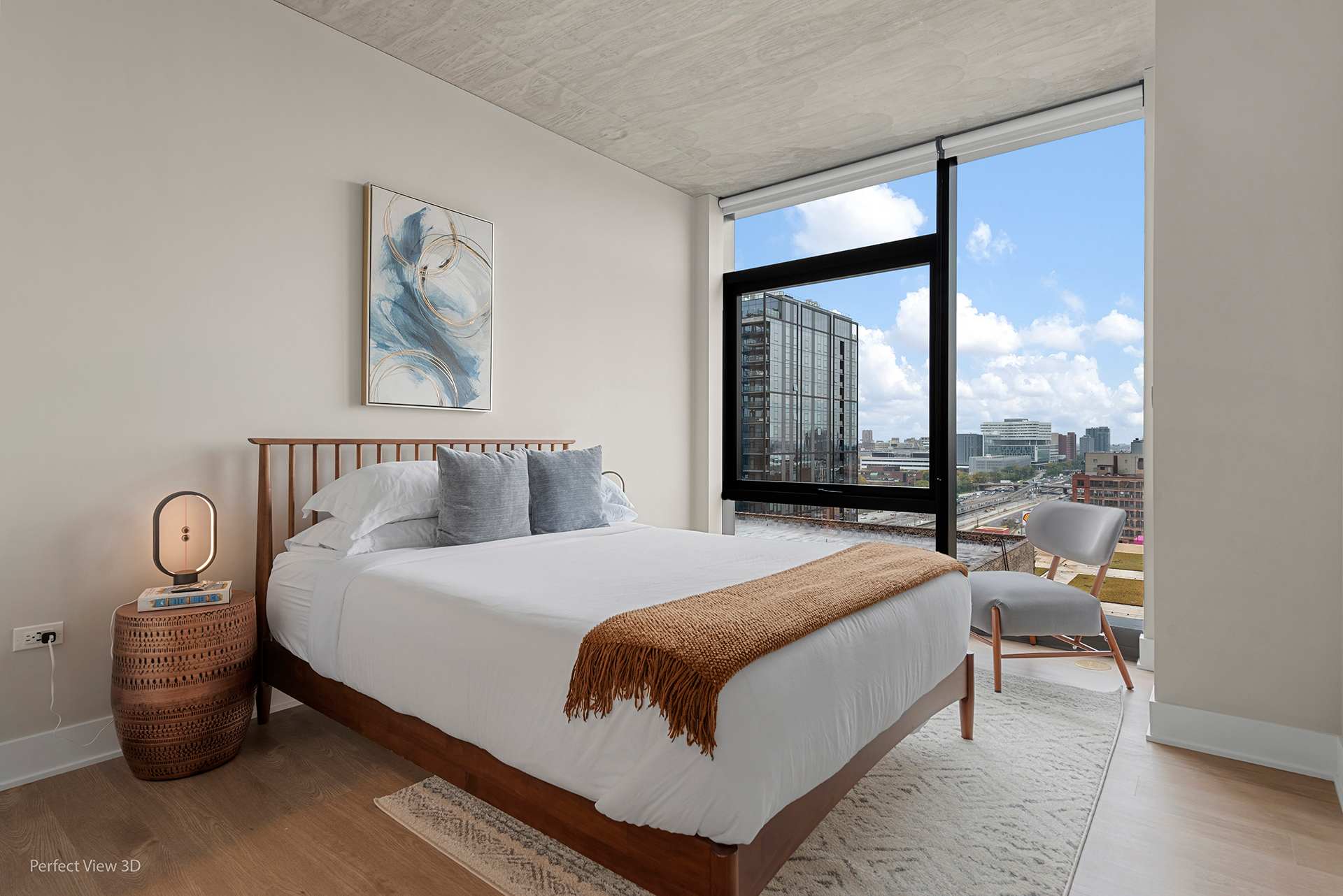 West Loop Oasis: Skyline Views + Prime Location interior 2