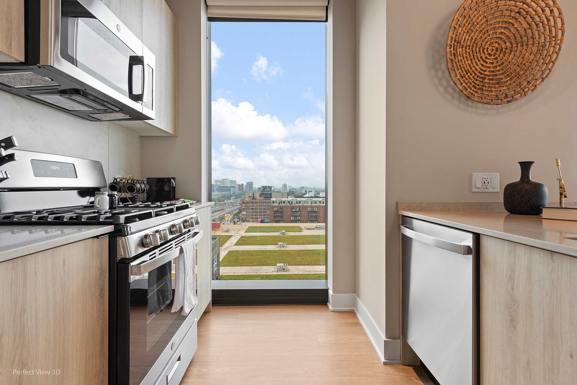Prime West Loop 2BR Apts + Event Convenience interior 3