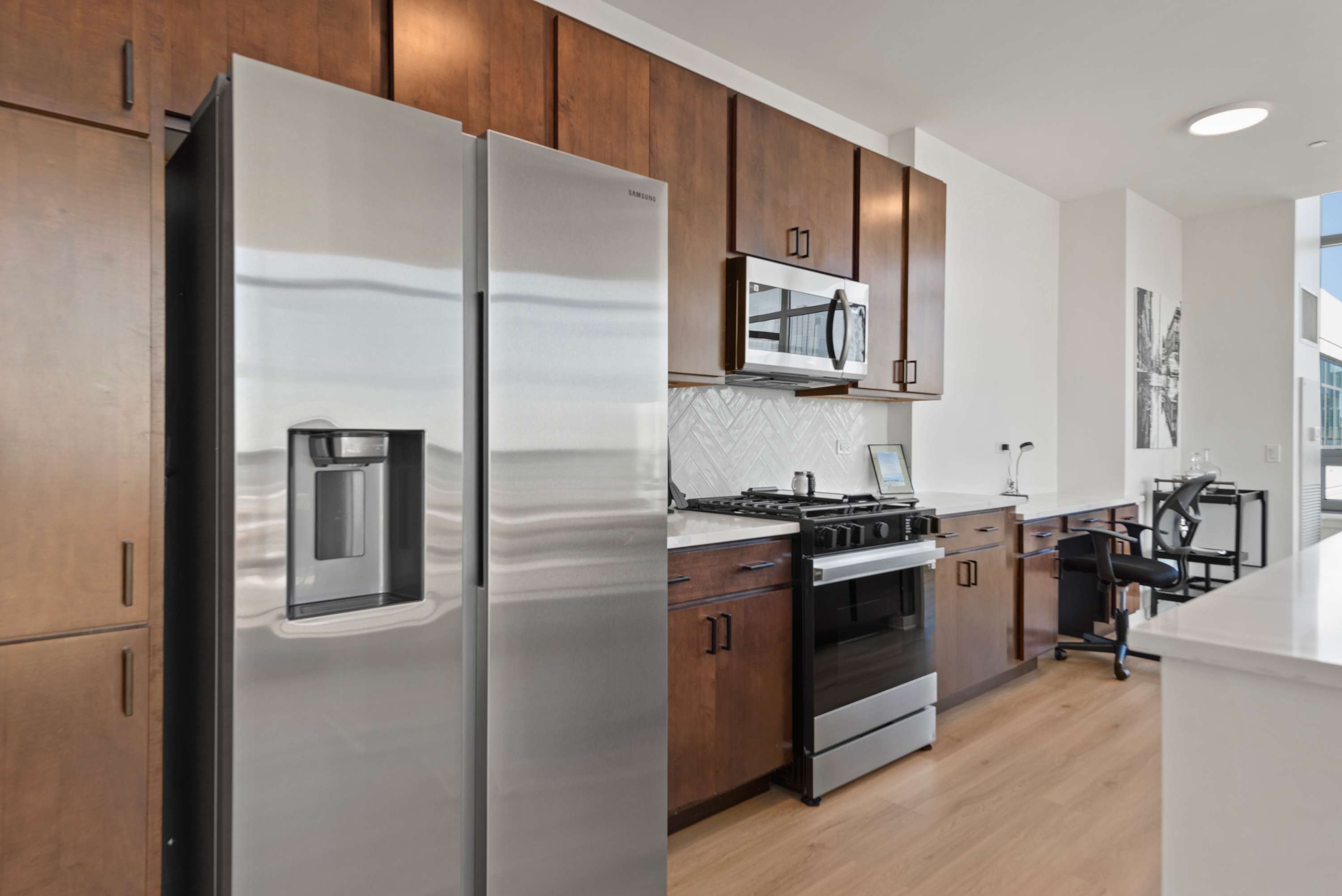Penthouse Escape + Vibrant West Loop Access interior 2