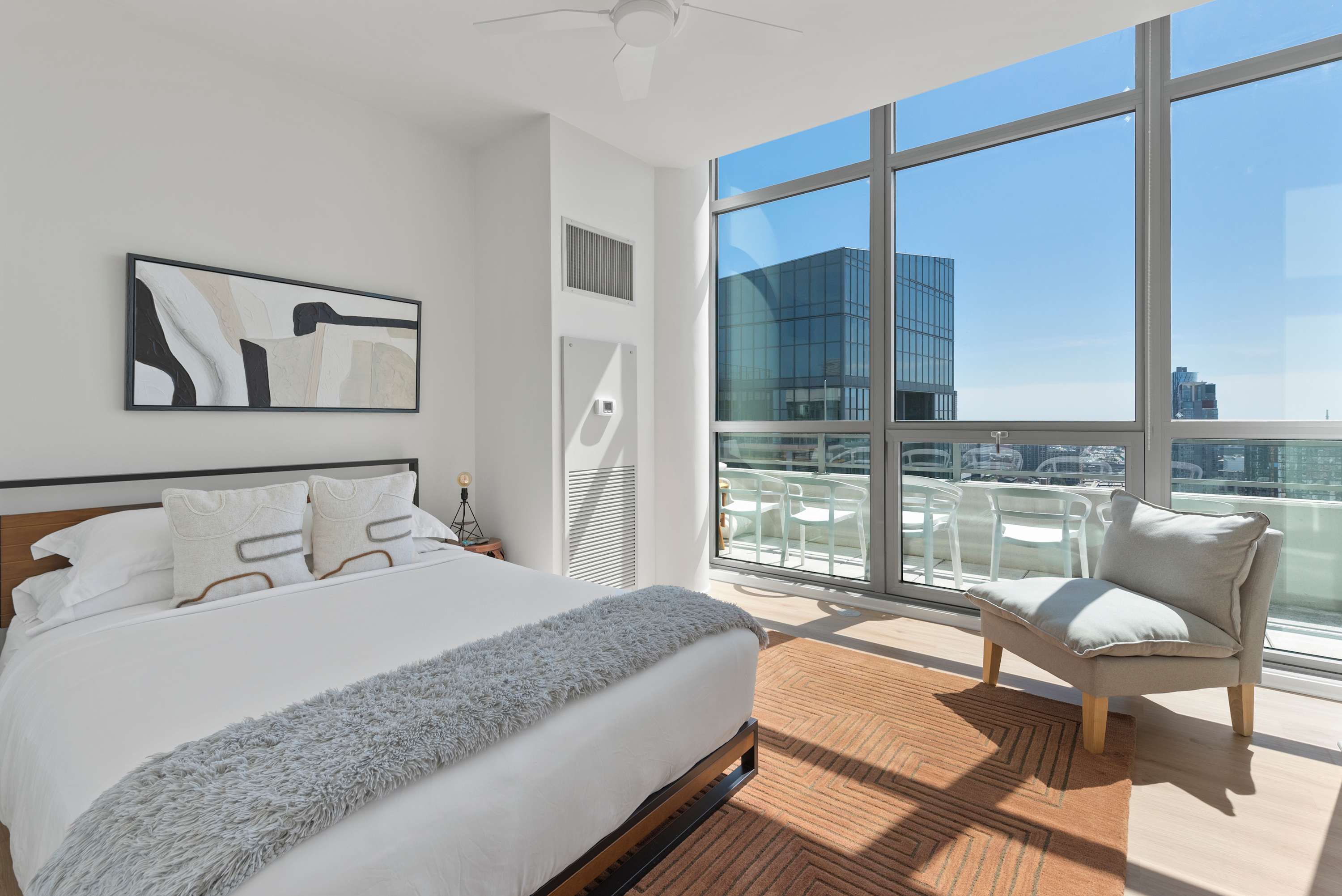 Penthouse Escape + Vibrant West Loop Access interior 3