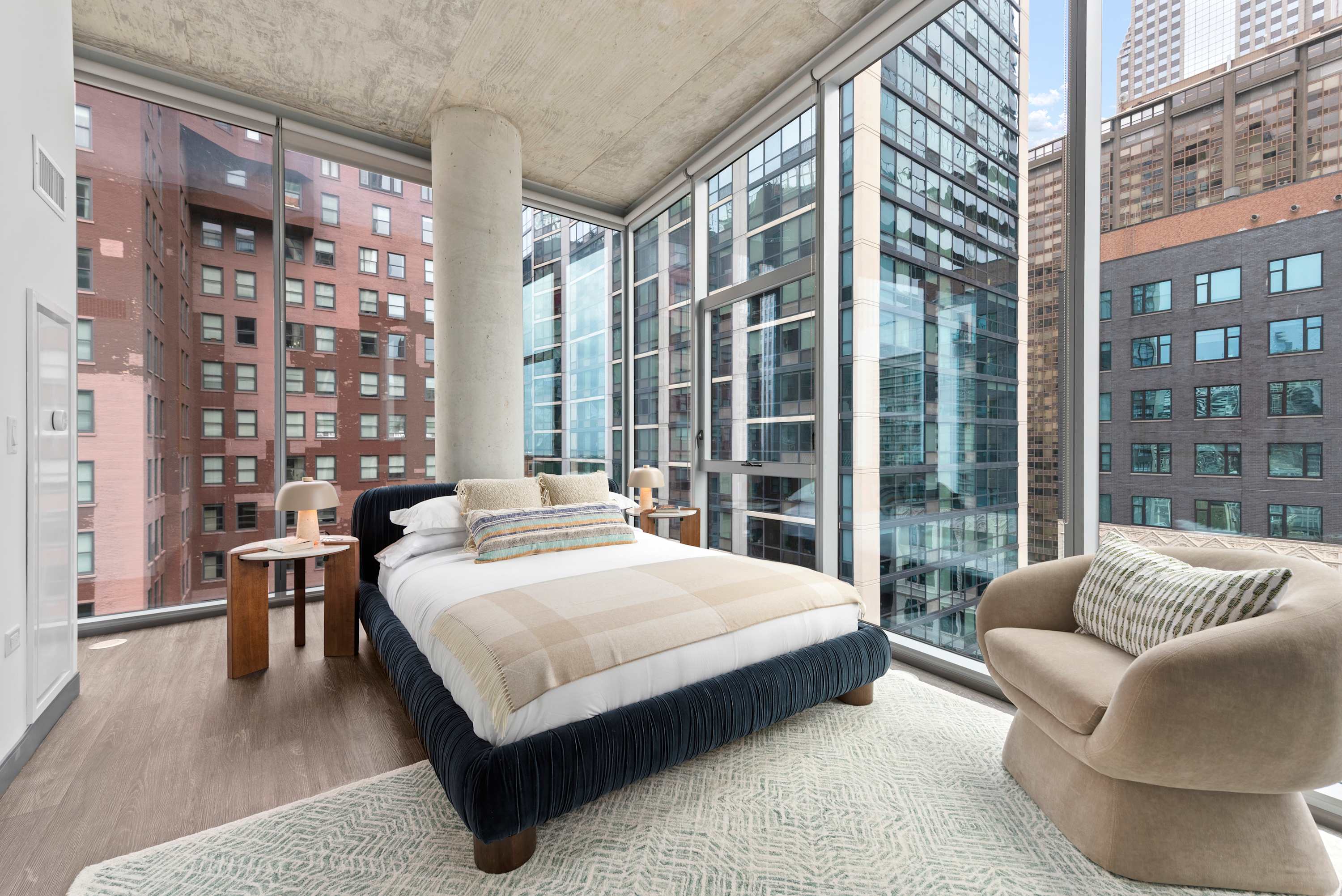 Elevated 2BR Retreat + Balcony with Bean Views interior 2