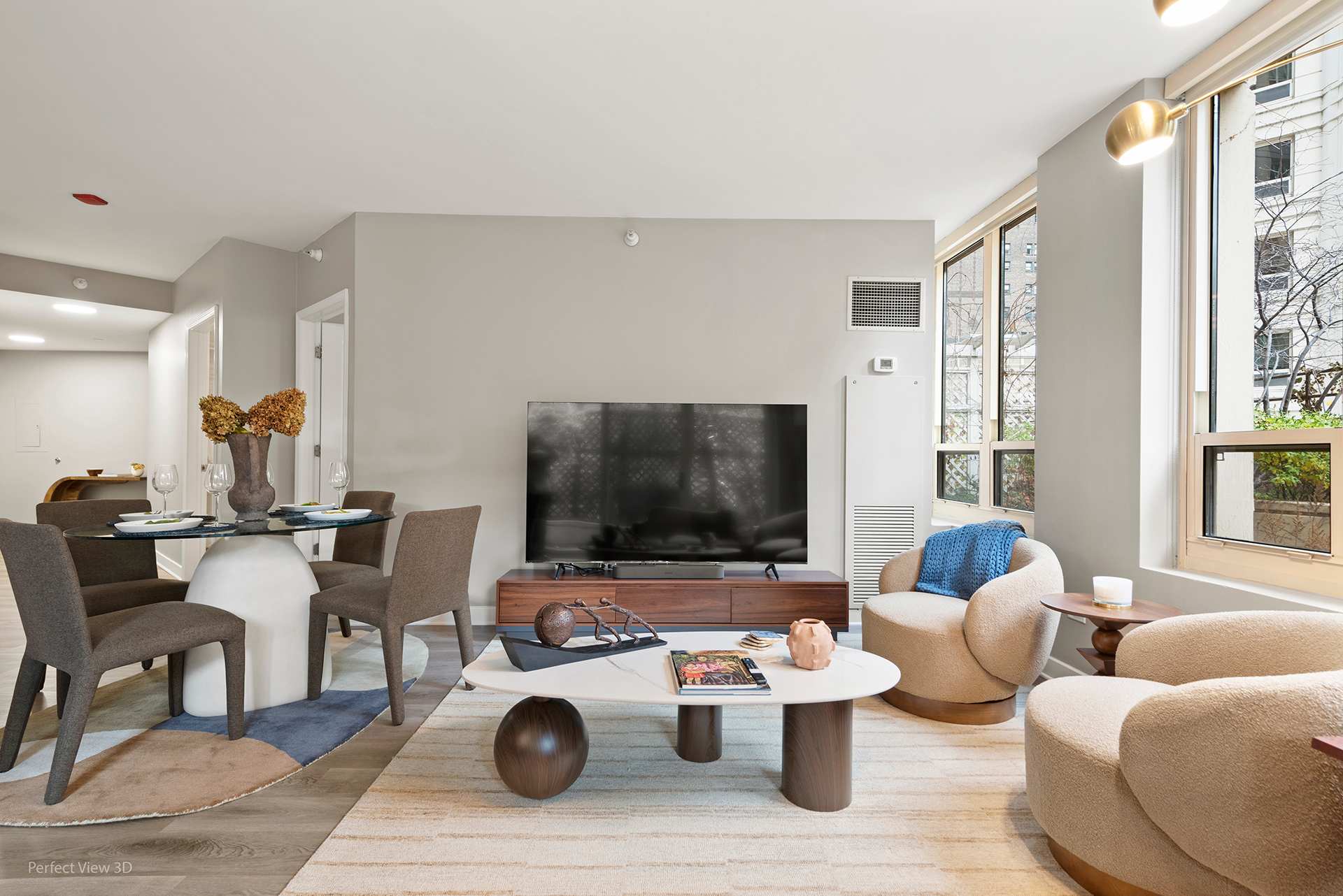 Designer 3BR with Resort Amenities and Balcony interior 2