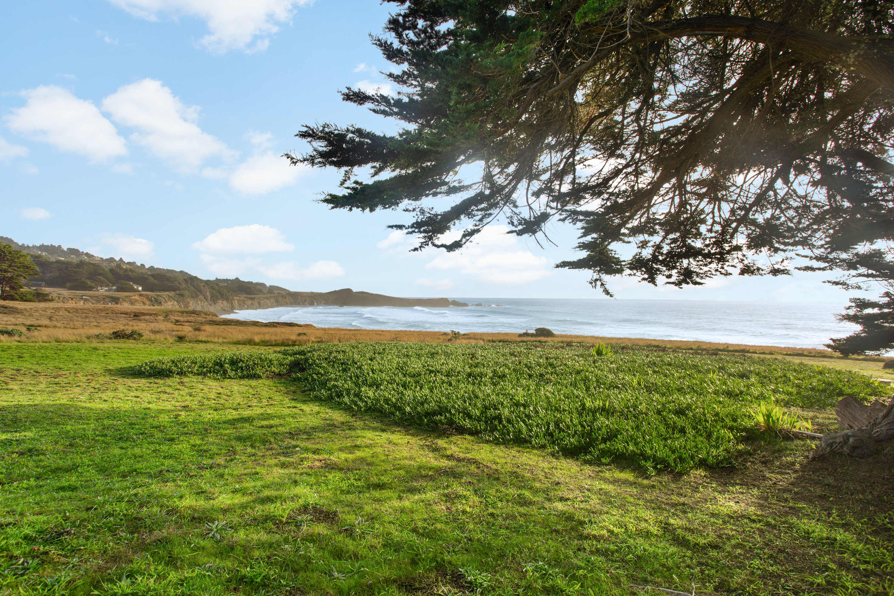 Enjoy the expansive oceanfront view, where gentle waves and vibrant landscapes create a serene escape.
