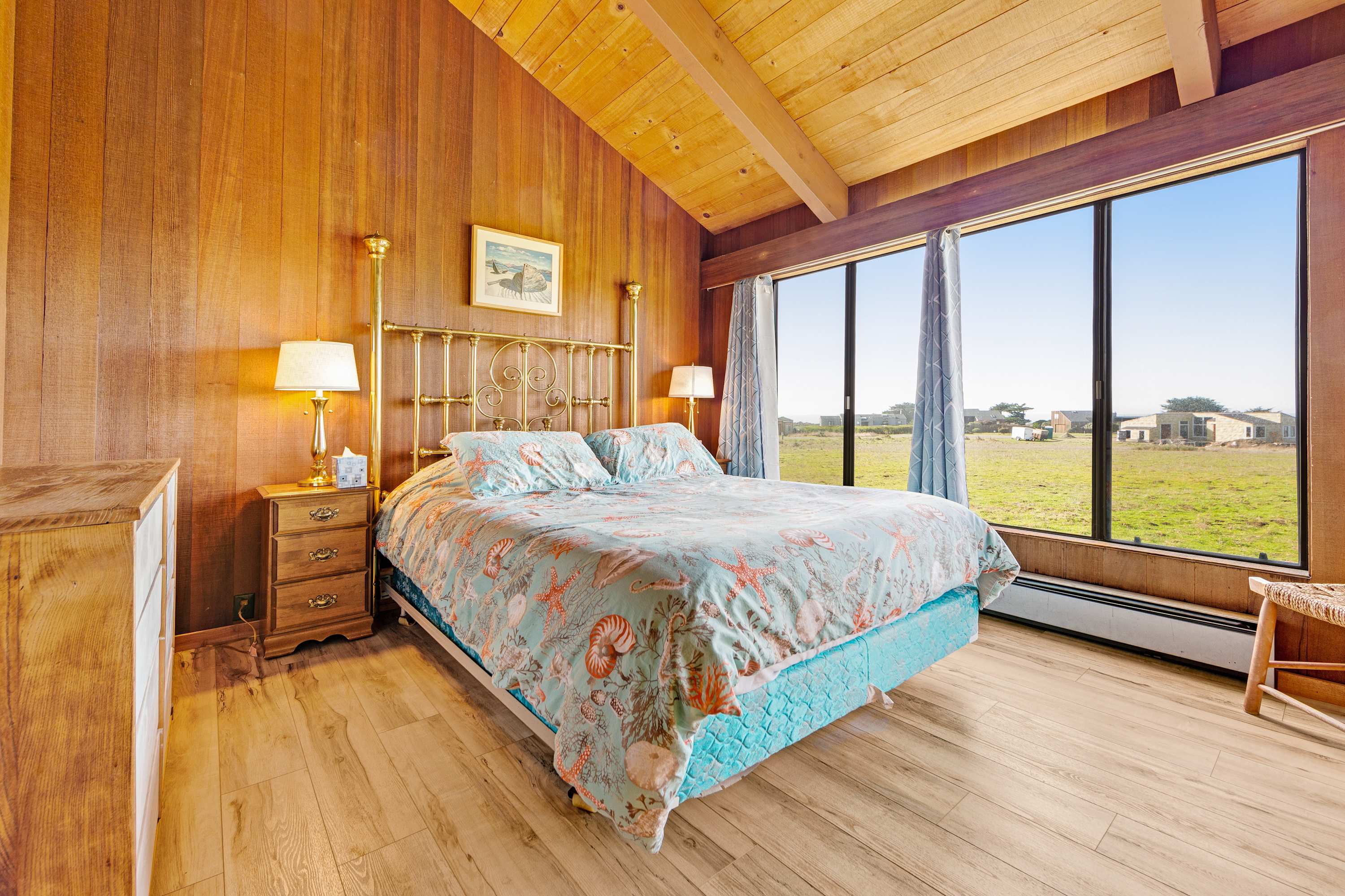 Retreat to your master bedroom, where expansive windows frame breathtaking views and fill the space with natural light, ensuring restful nights.
