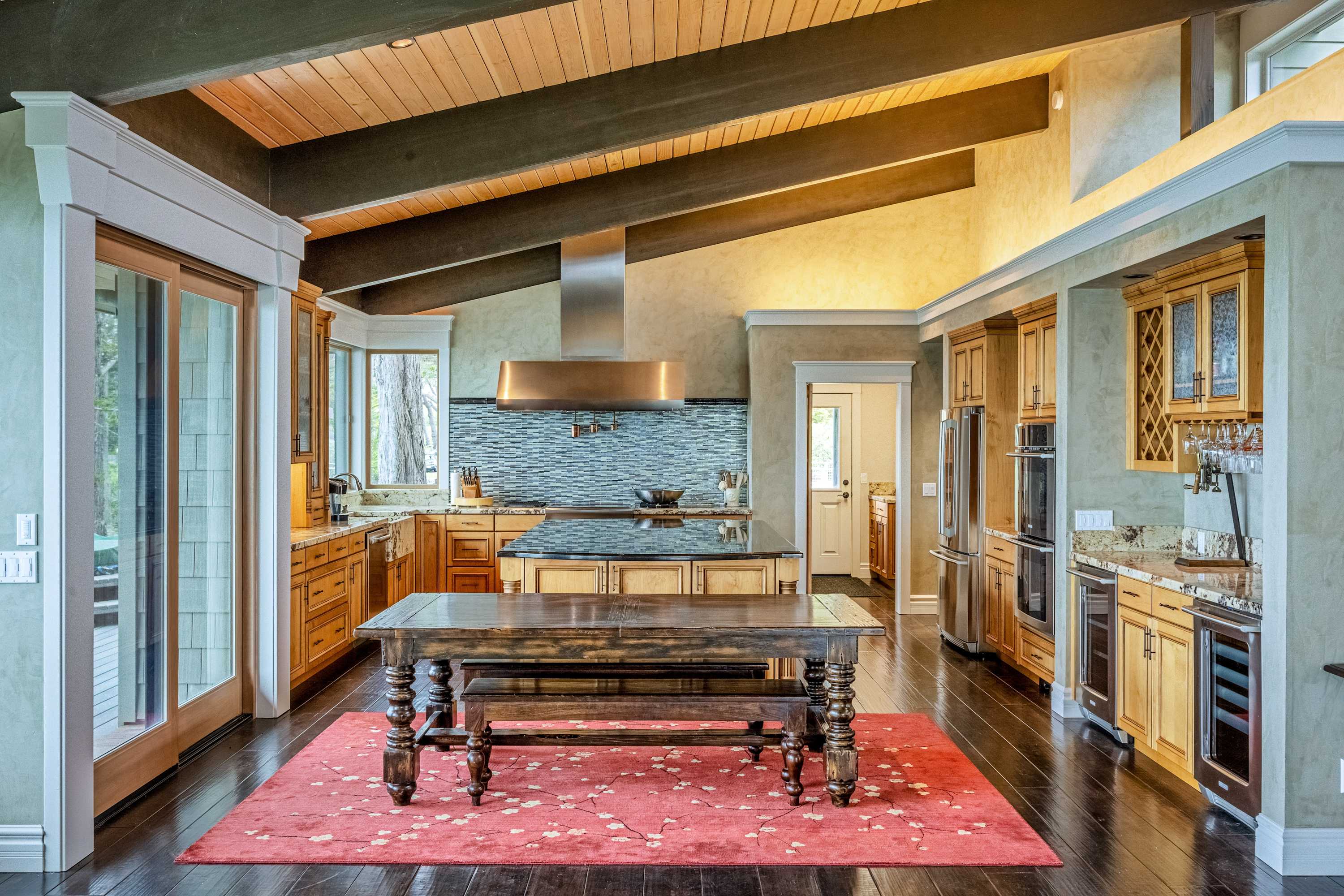 Cook and connect in this gourmet kitchen, designed for culinary adventures with an ocean view that inspires every meal.