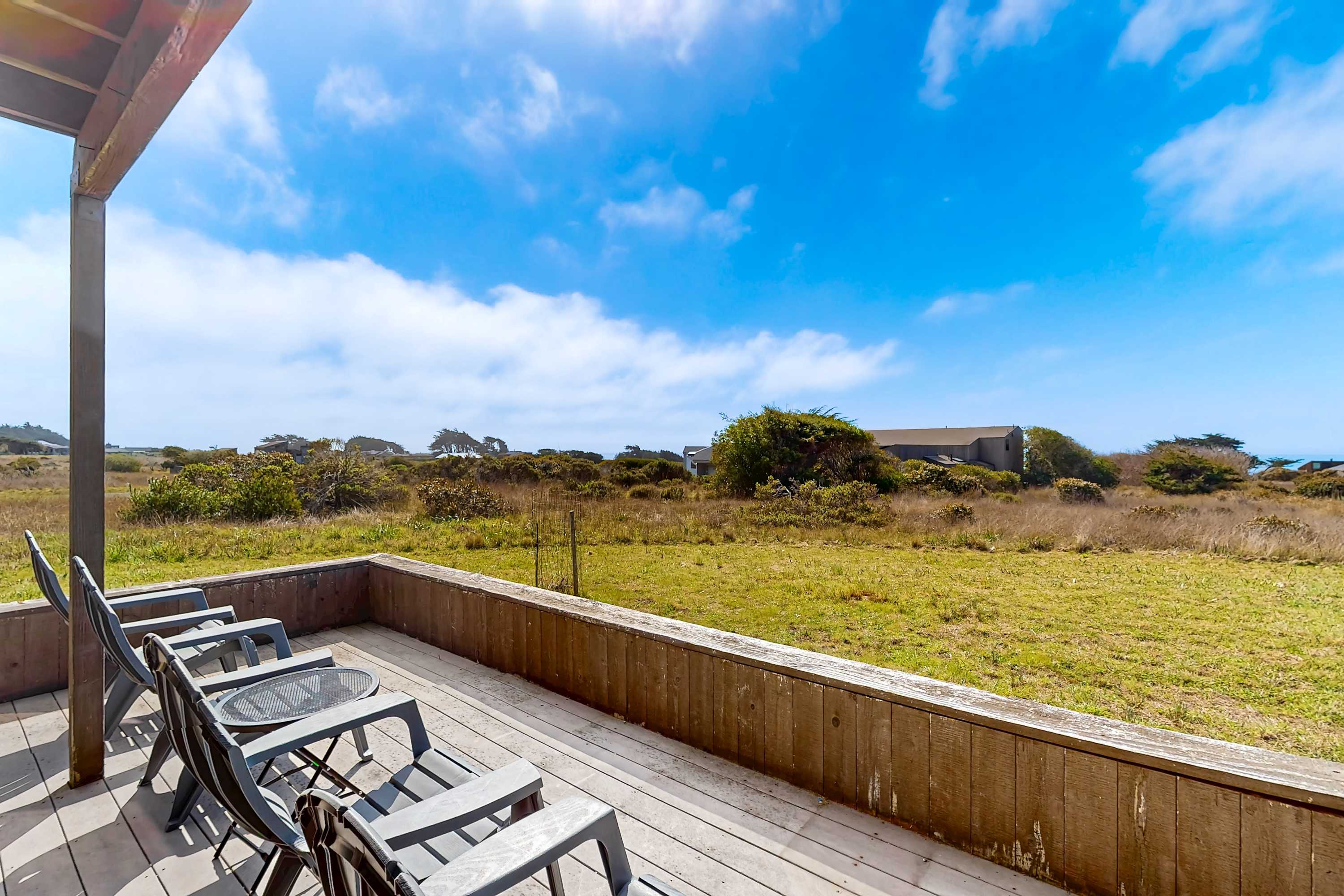 Step onto the deck and breathe in the fresh sea air as you enjoy your morning coffee, surrounded by the beauty of nature.