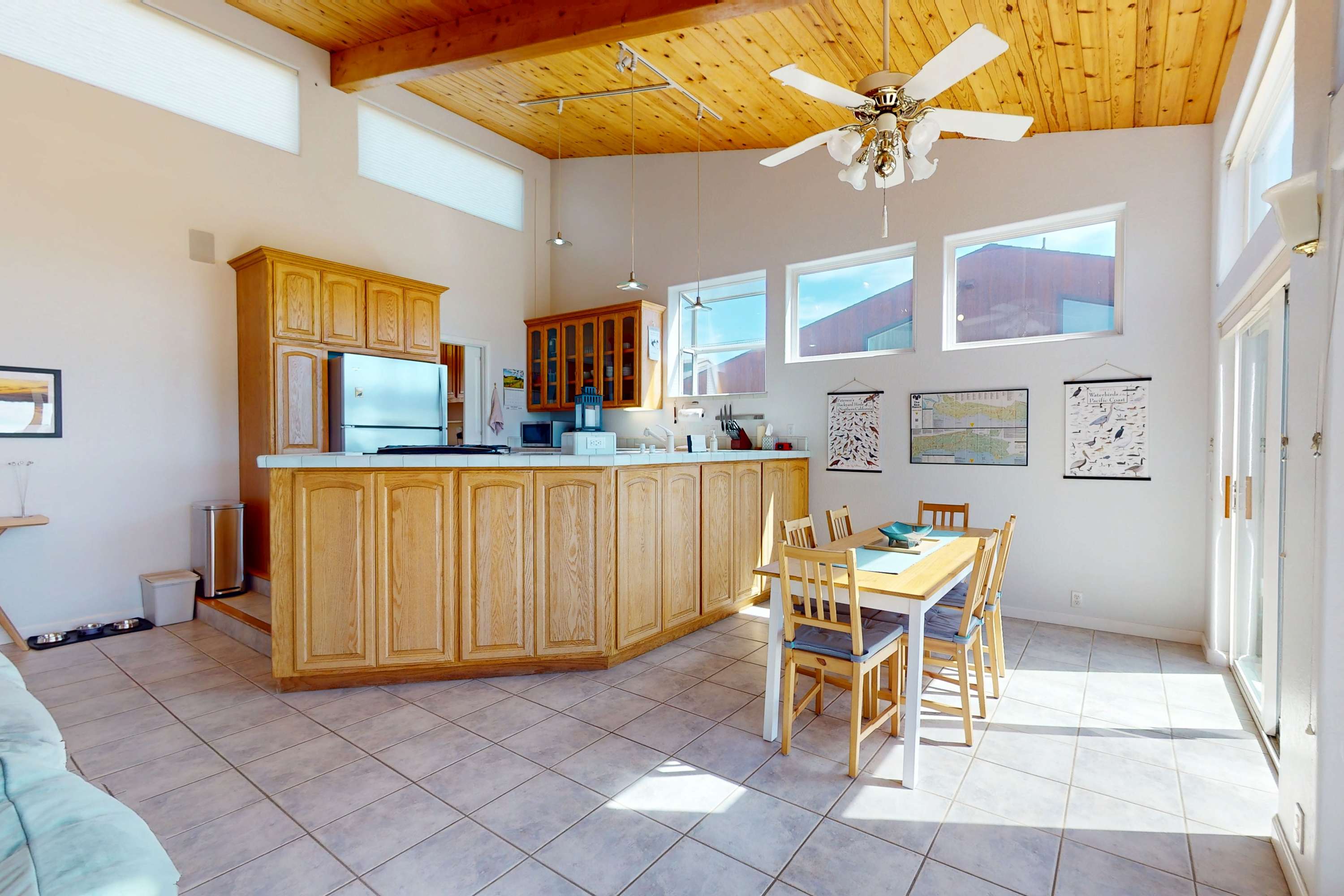 Craft culinary delights in the open kitchen, where ample space and natural light inspire your inner chef.