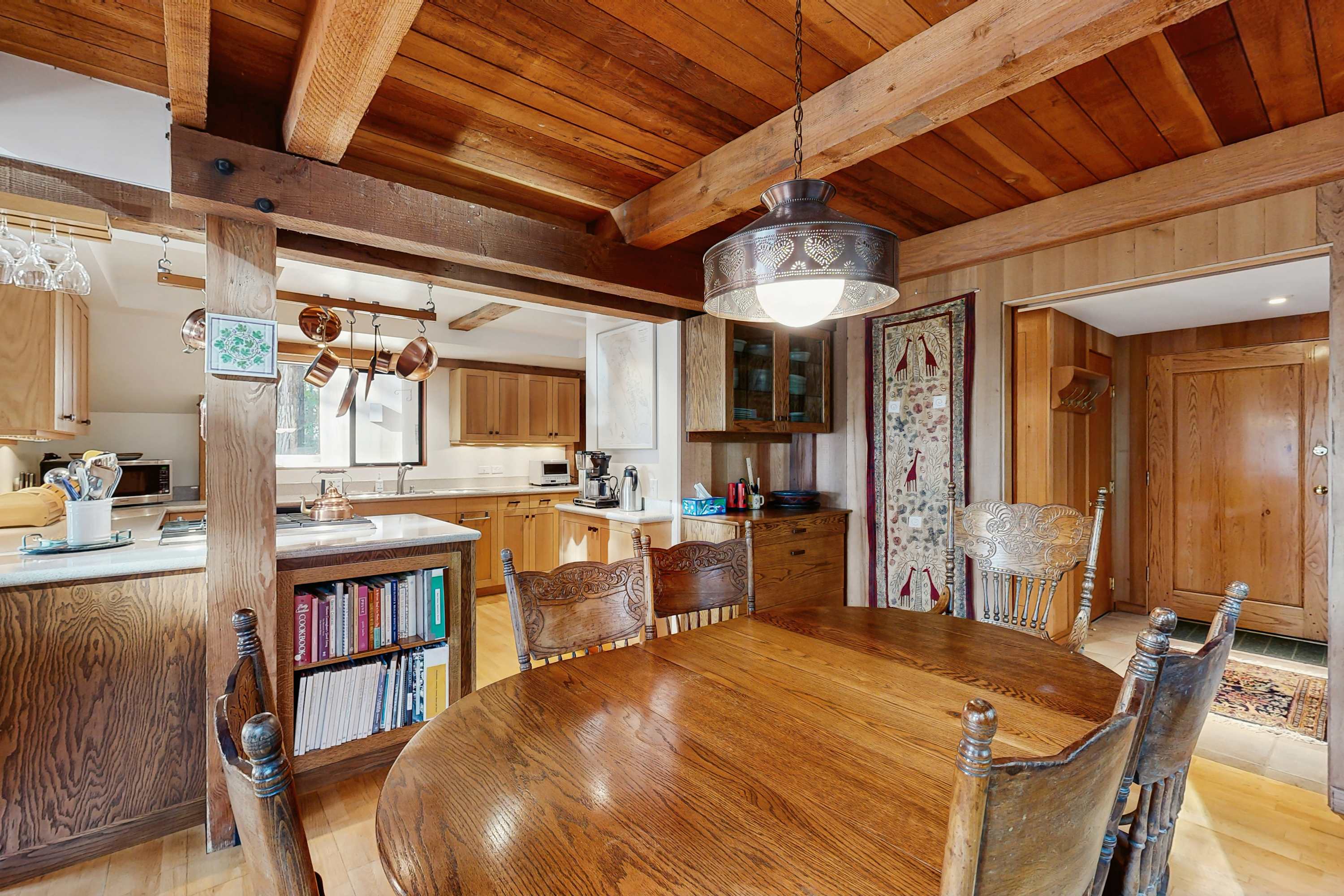 Cook up your favorite meals in a kitchen designed for both functionality and charm, perfect for culinary adventures.