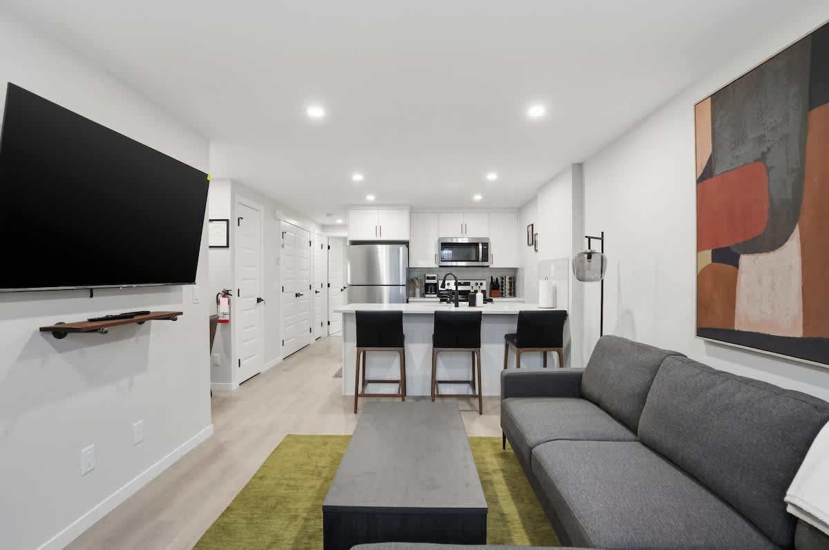 Newly built Mahogany suite, furnished by 510 Property