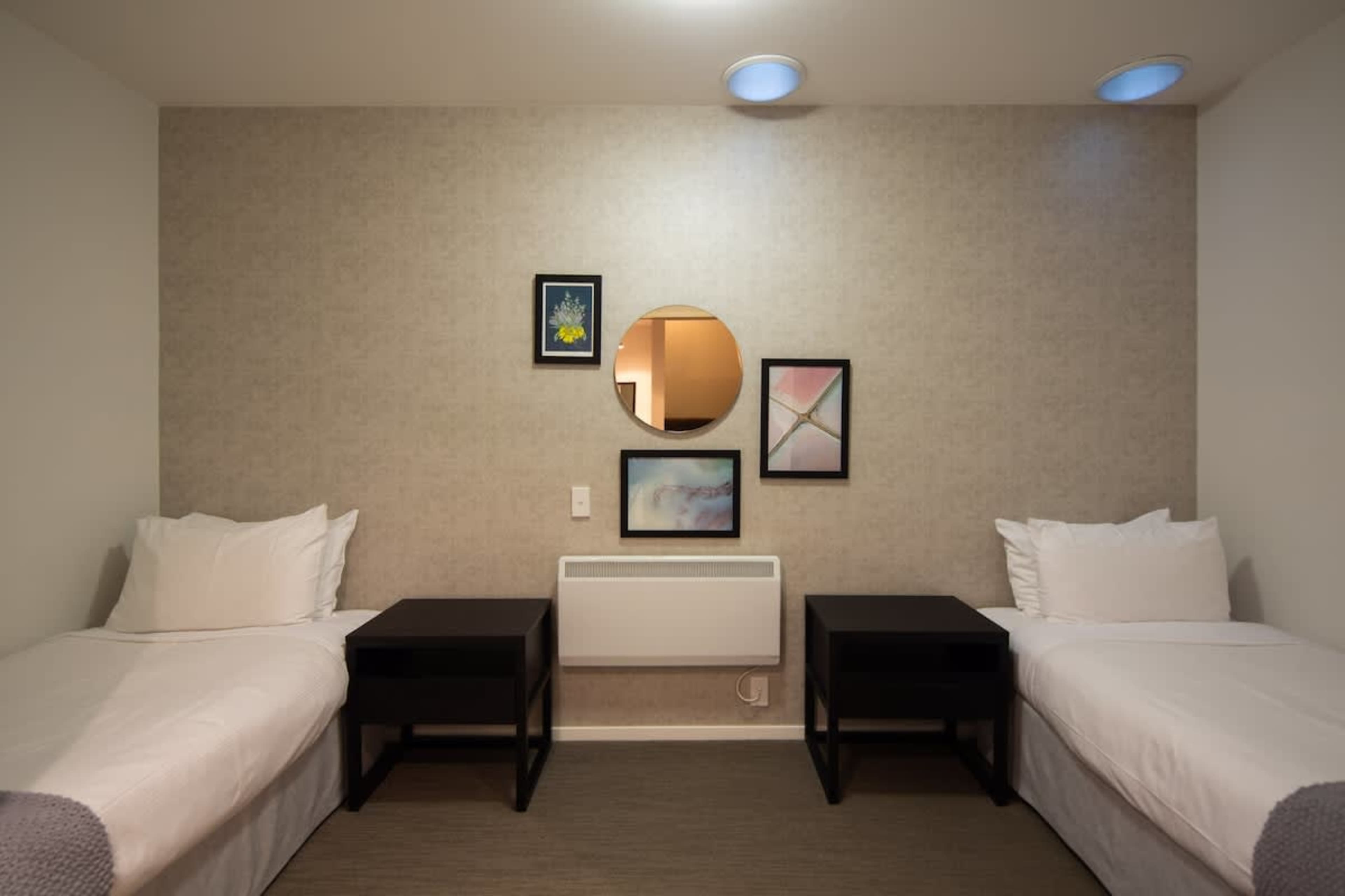 Bedroom 3 with single beds