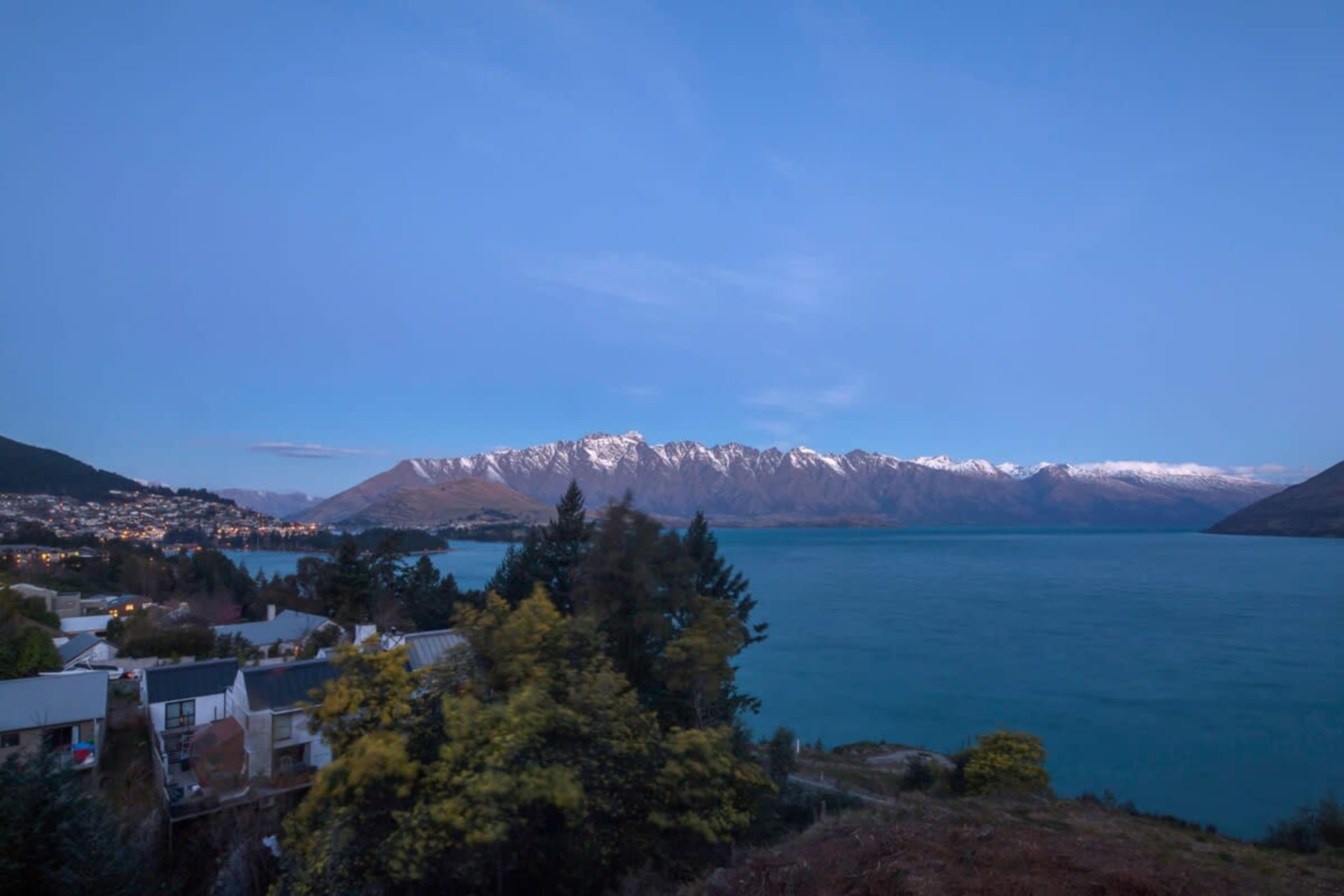 Incredible views of The Remarkables range and Queenstown Lake