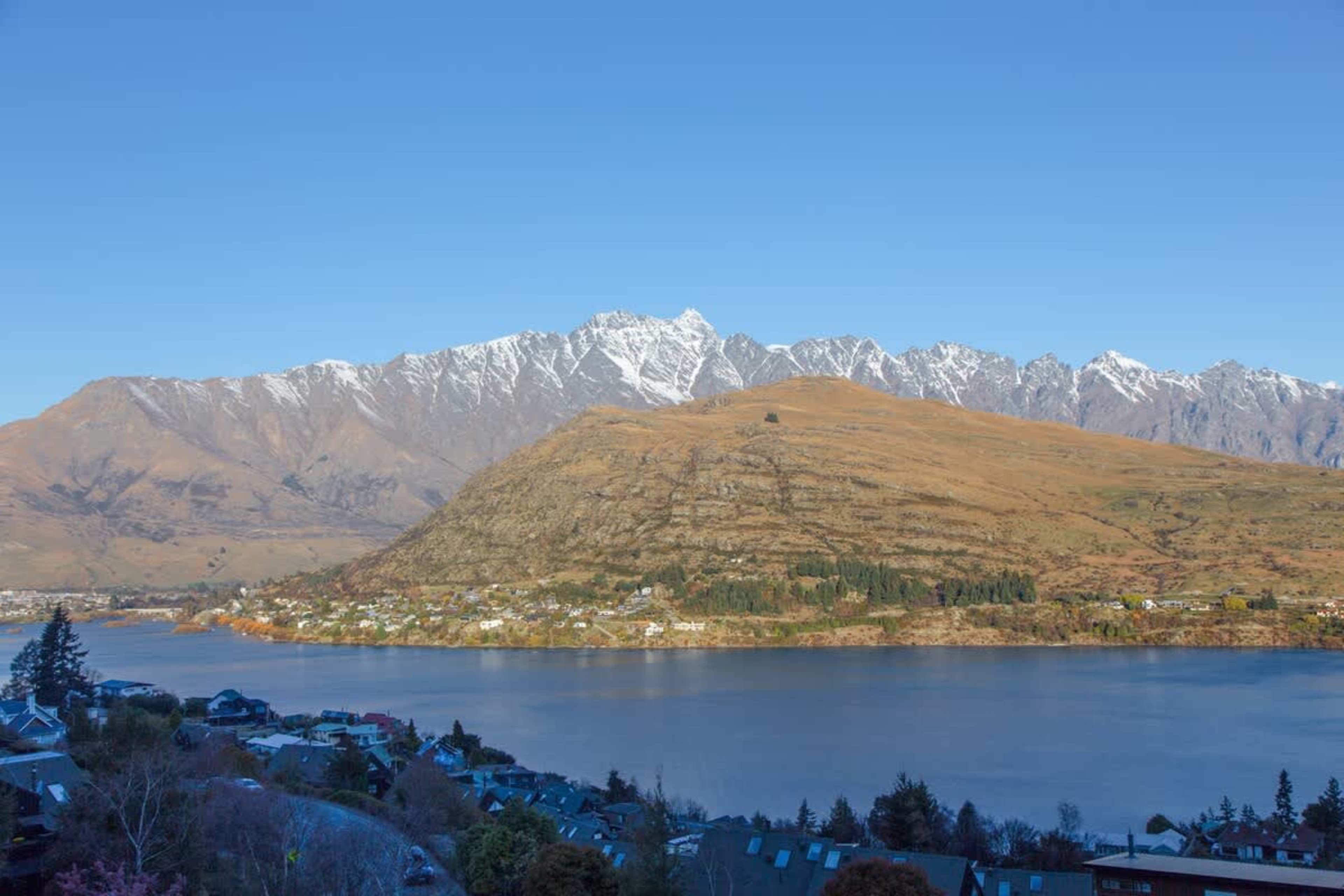 gaze at The Remarkables mountain range