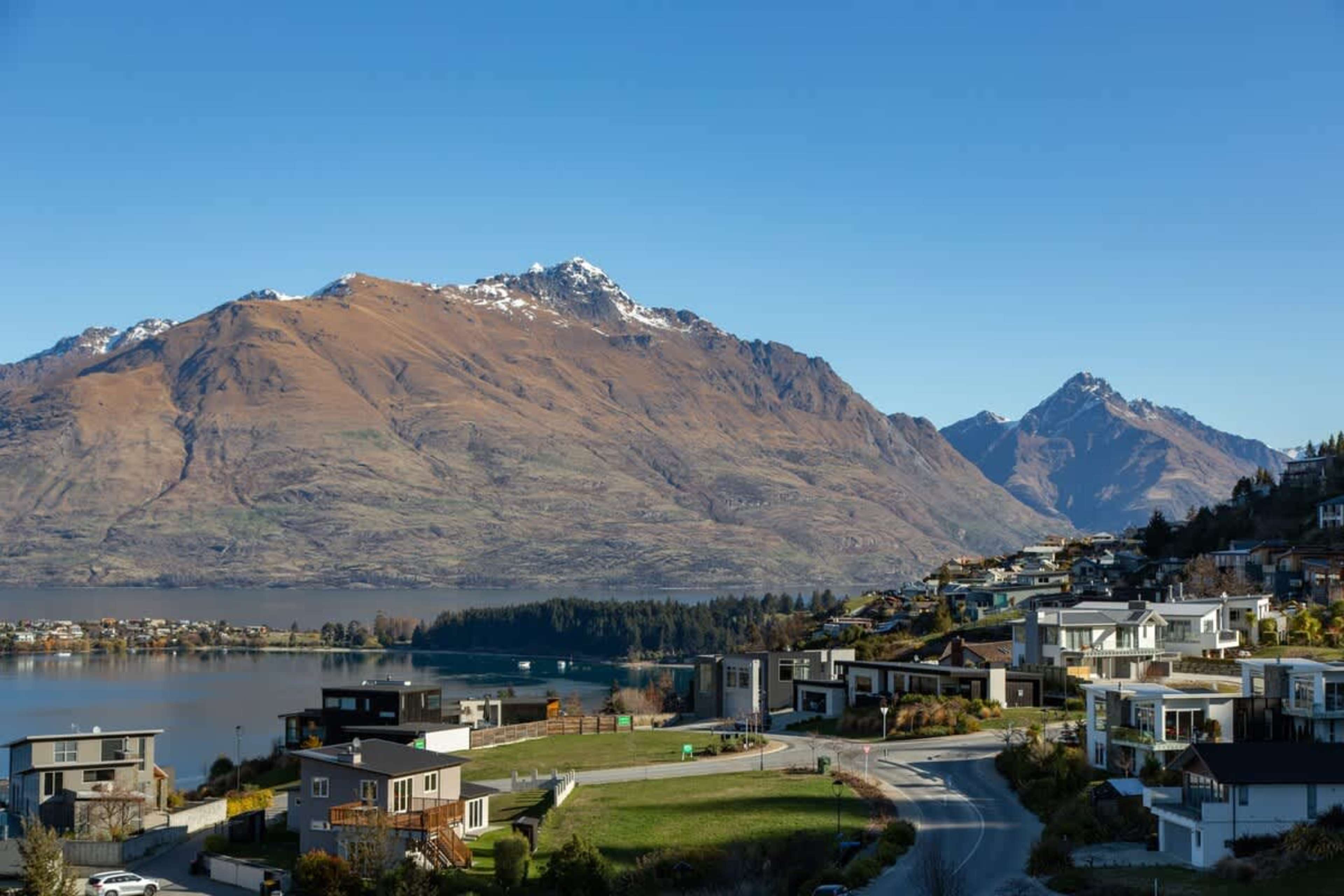 Convenient location with captivating views of Cecil Peak