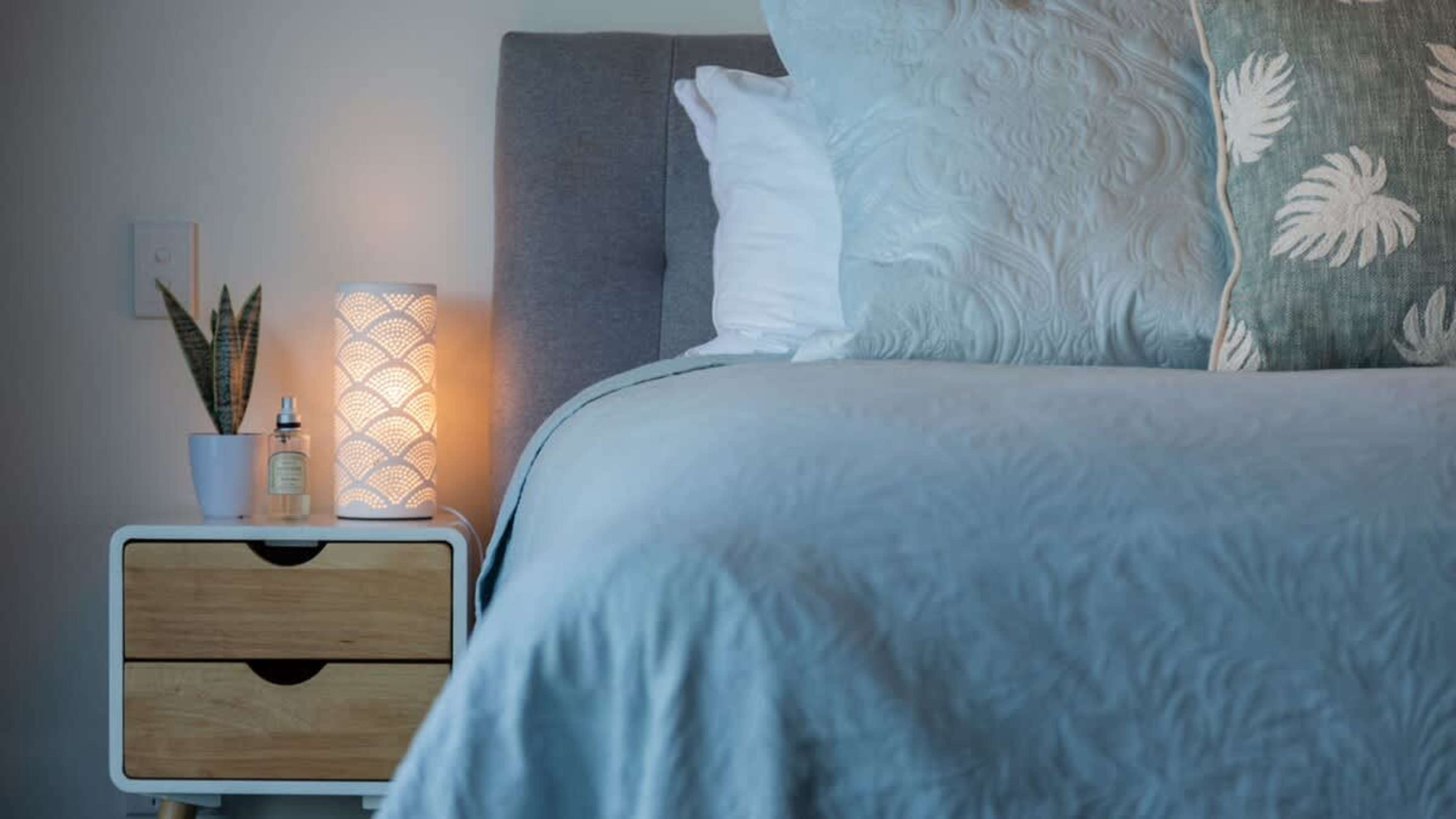 Charming Bedroom Retreat – Enjoy a restful stay in this inviting bedroom, with a cozy bed, warm decor, and views that enhance the tranquil atmosphere.