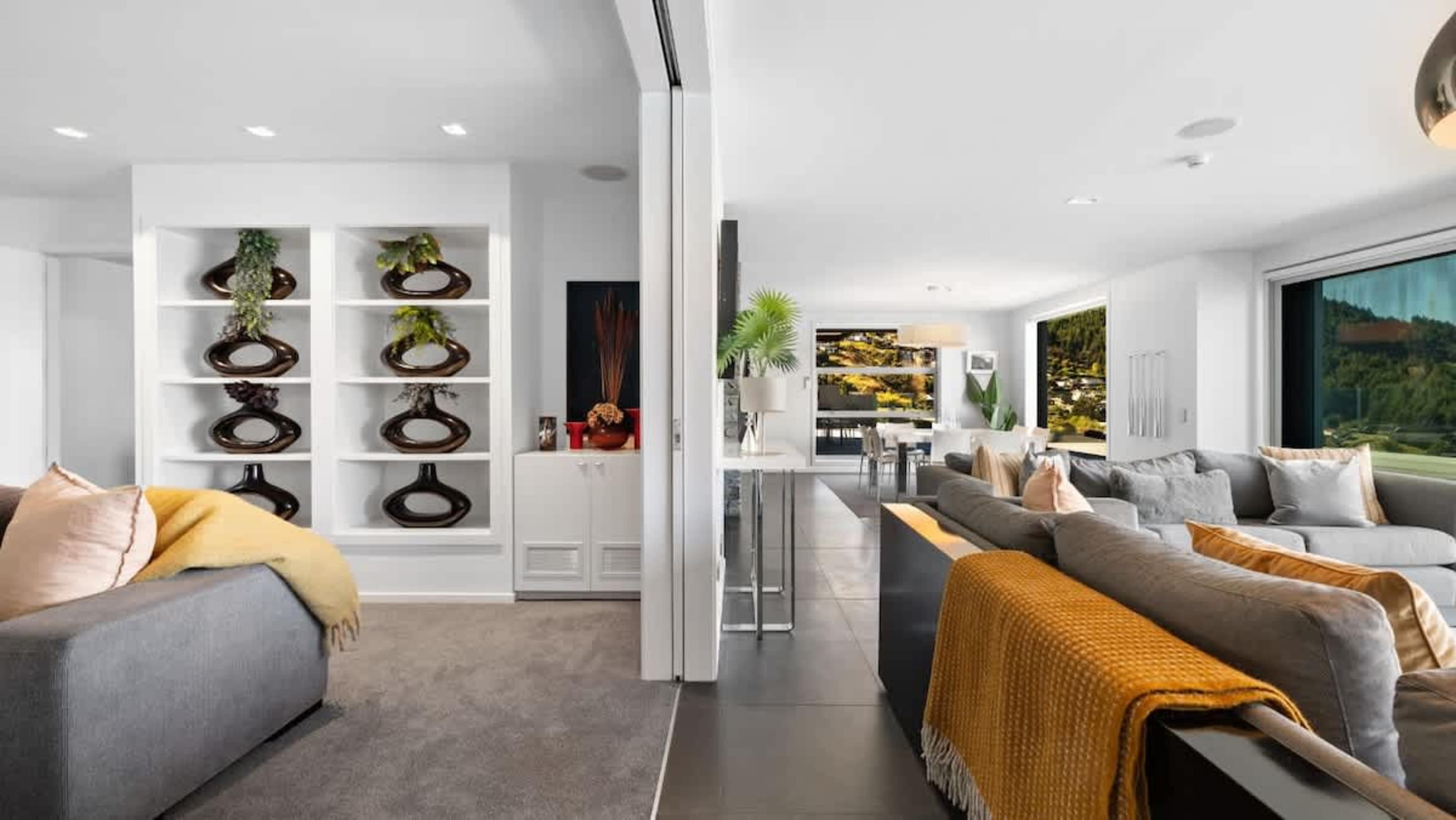 Discover cosy nooks in this luxury Queenstown accom