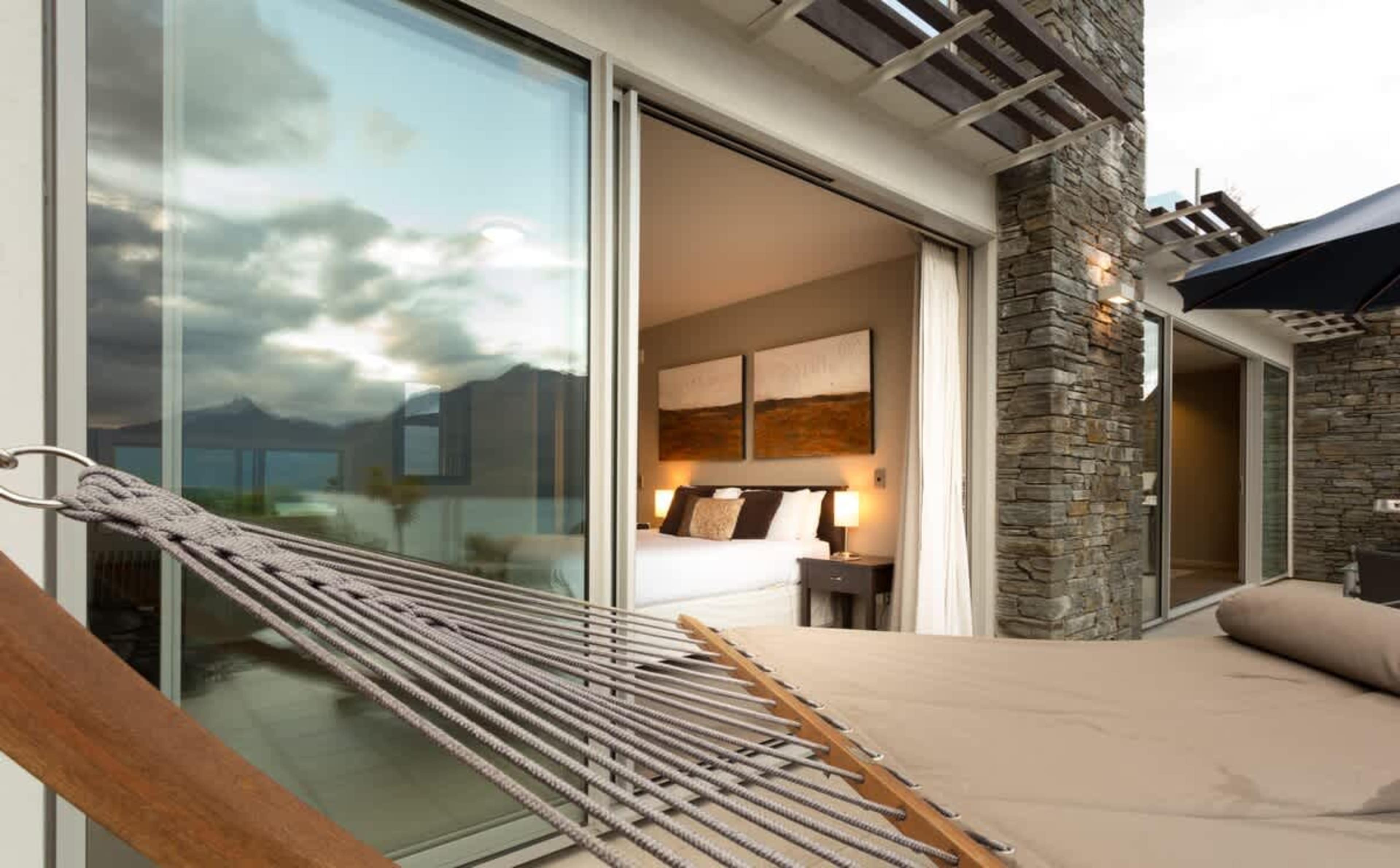 Hammock for lounging and enjoying the scenery during your Queenstown stay