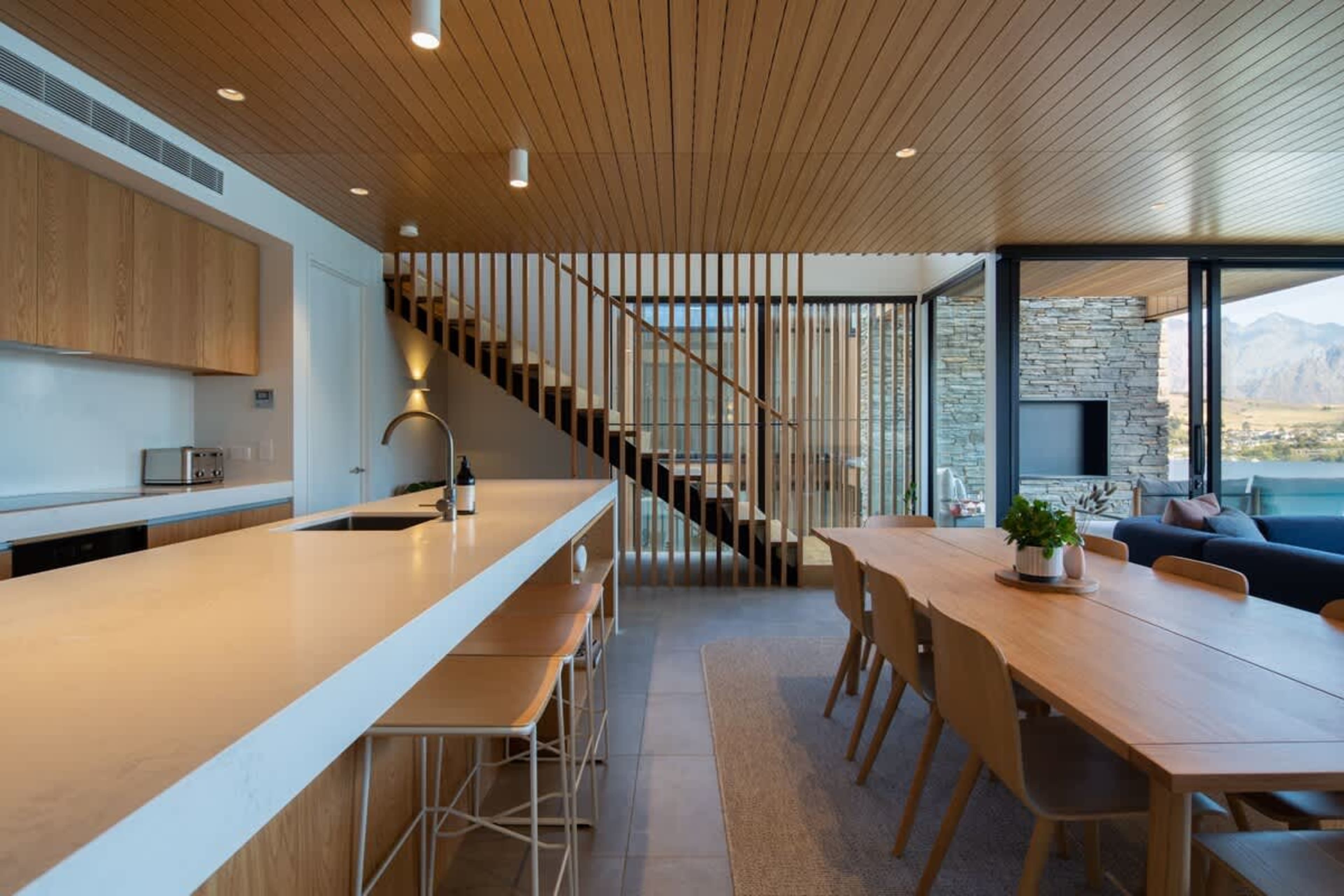 Modern Kitchen with Nespresso – Enjoy the convenience of a stylish kitchen, complete with a Nespresso machine, allowing you to savor a perfect cup of coffee in a luxury setting.