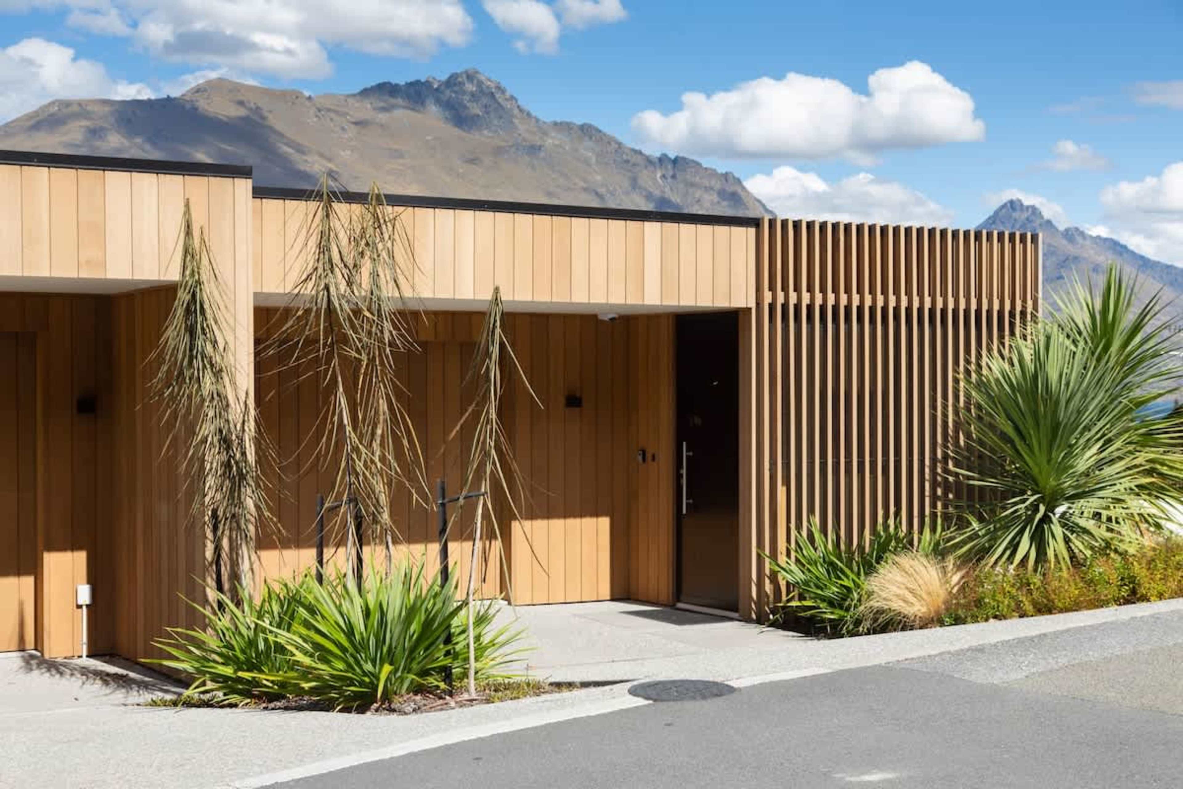 The outside of your home away from home in a central Queenstown accommodation