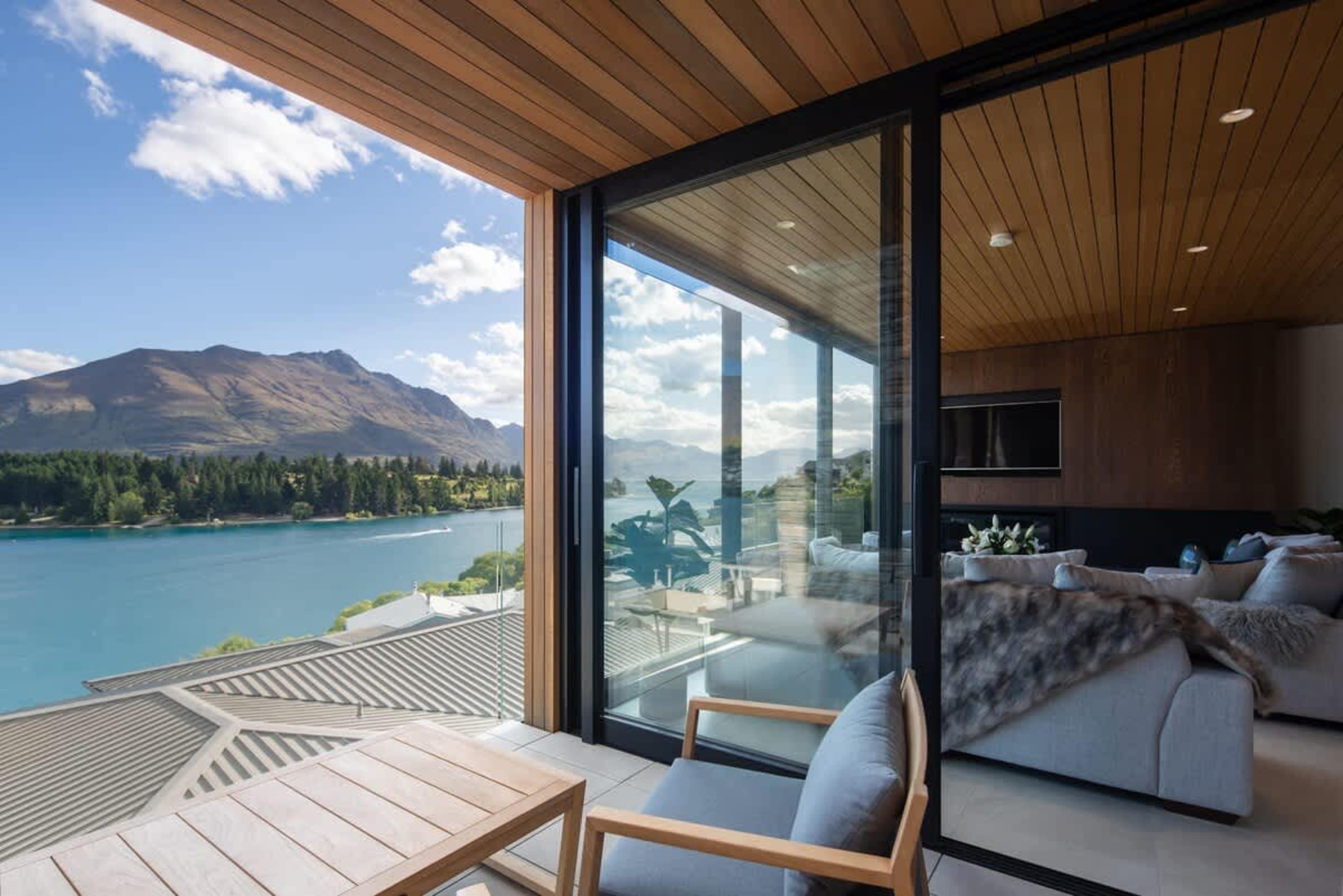 Your own lakeside lookout from the comfort of your private patio