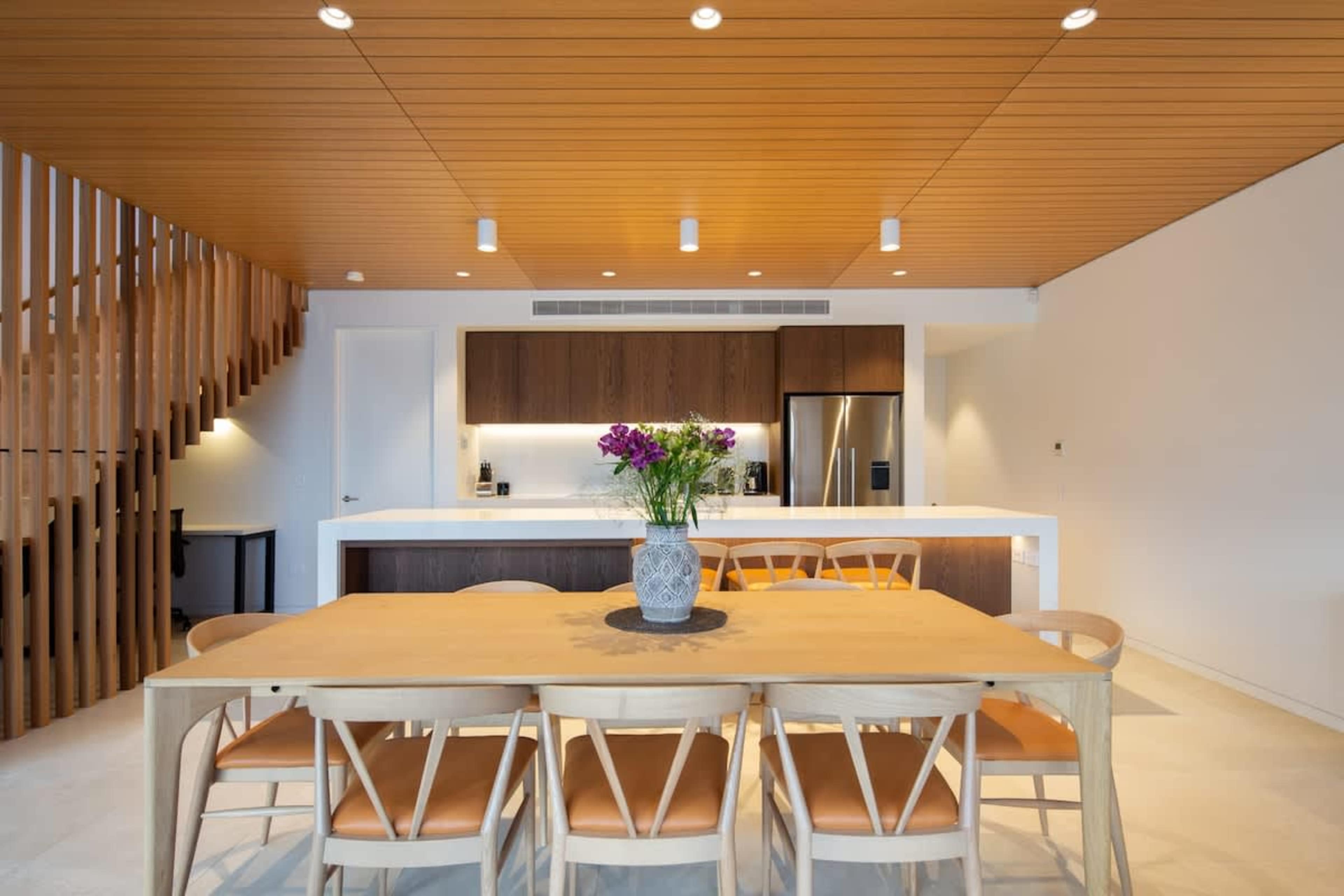 Modern dining and kitchen amenities for your Queenstown stay