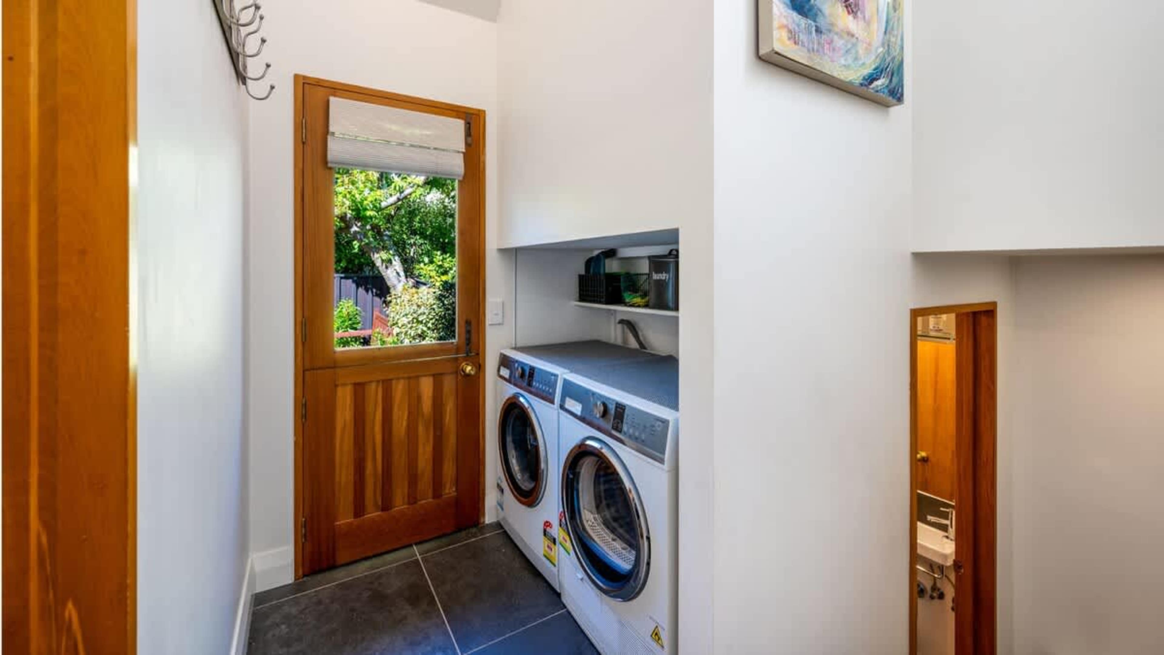Laundry facilities at your holiday house NZ