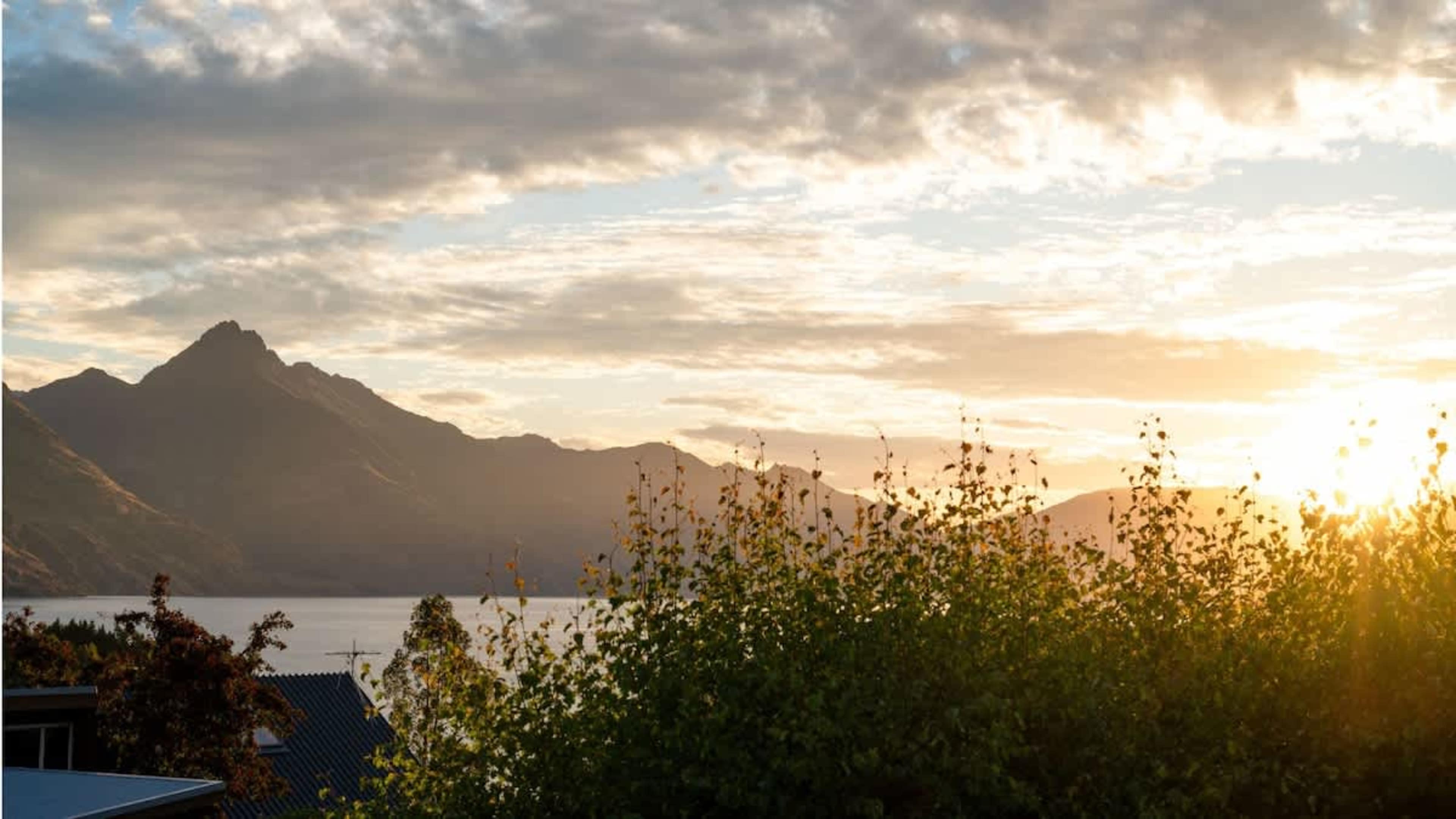 Magical mountain views from your accommodation, Queenstown