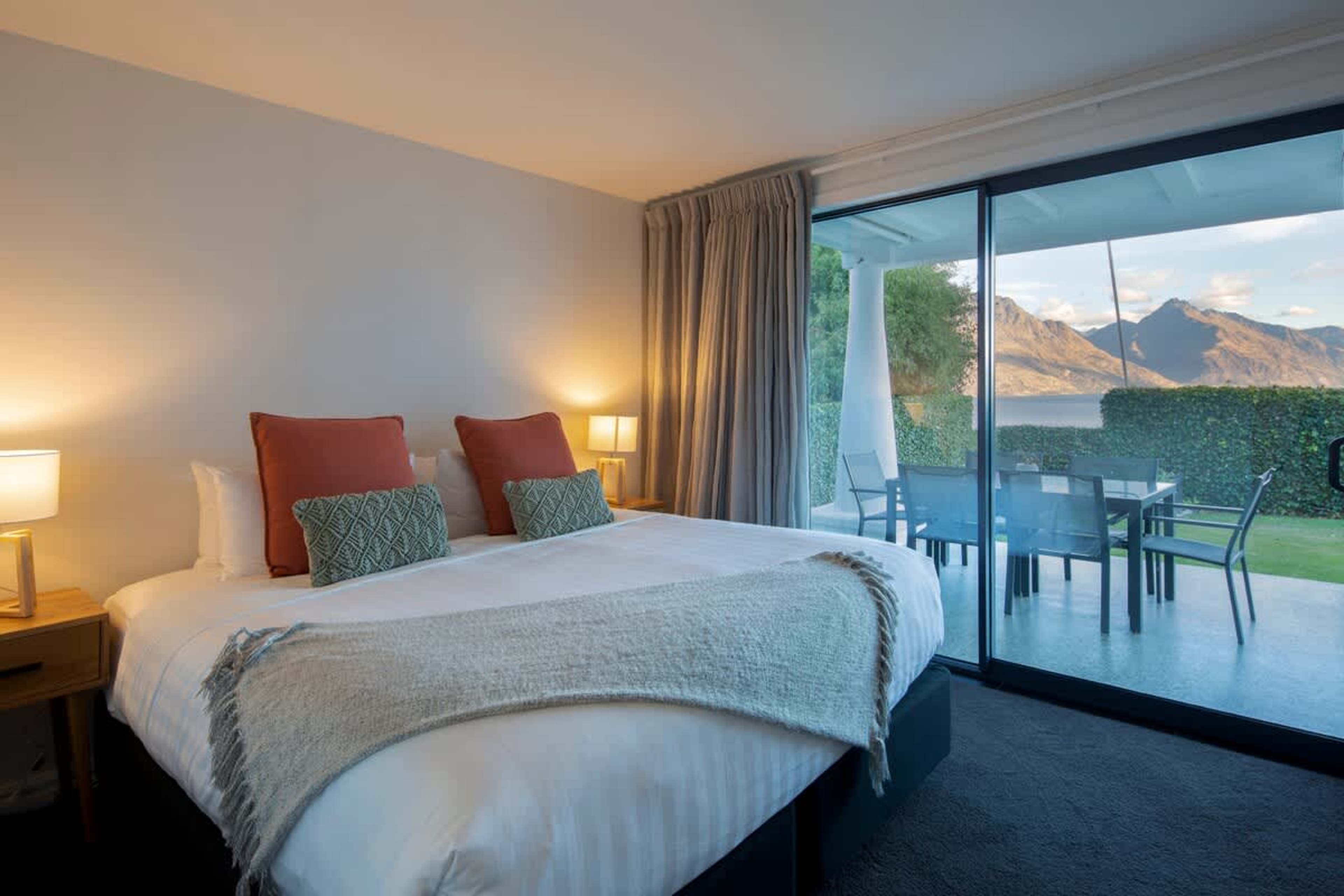 Comfort Meets Luxury: Unwind in the master bedroom with a deluxe king bed, ensuite, and chic design touches. The perfect blend of comfort and style.