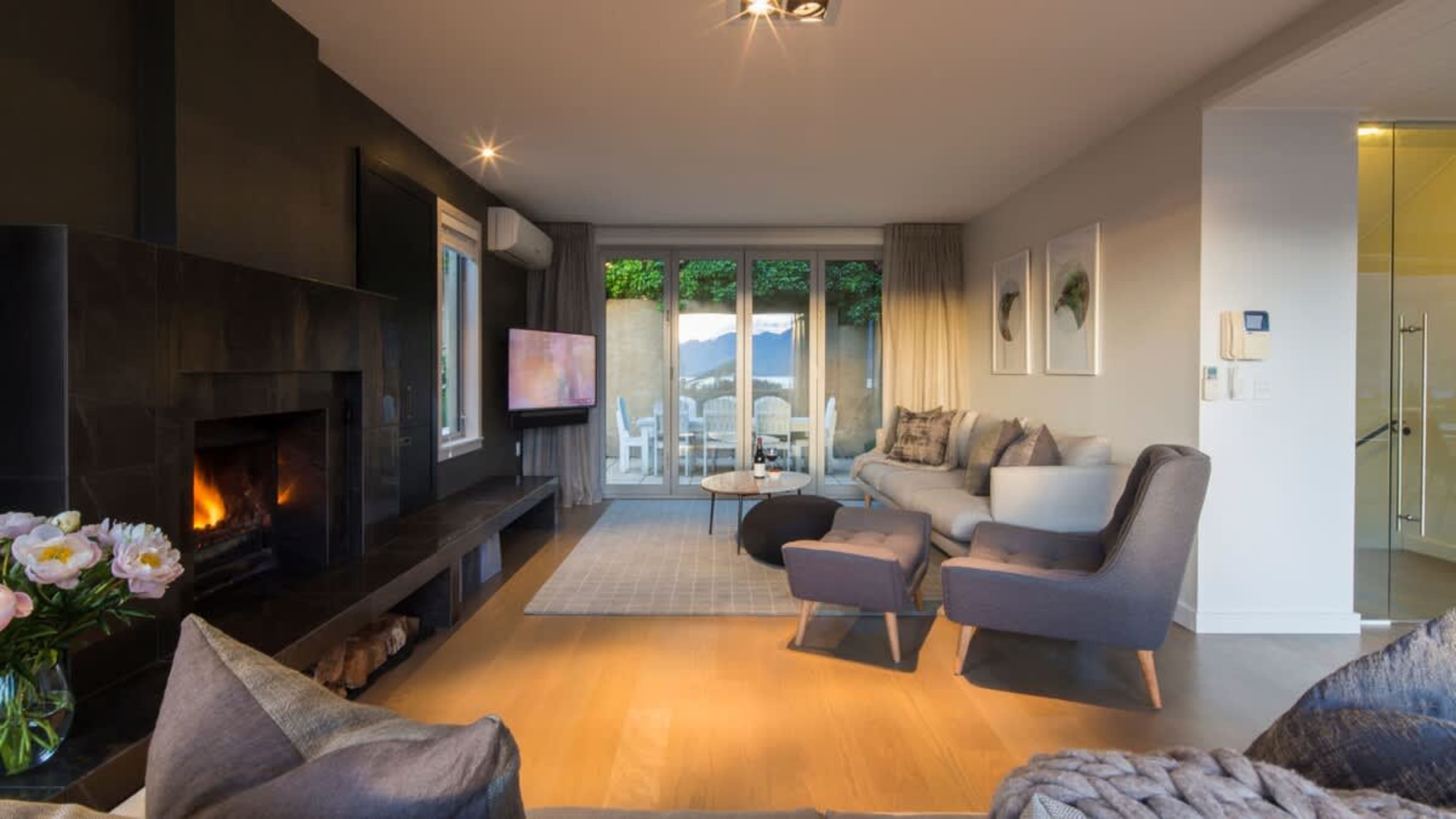 Spacious living area