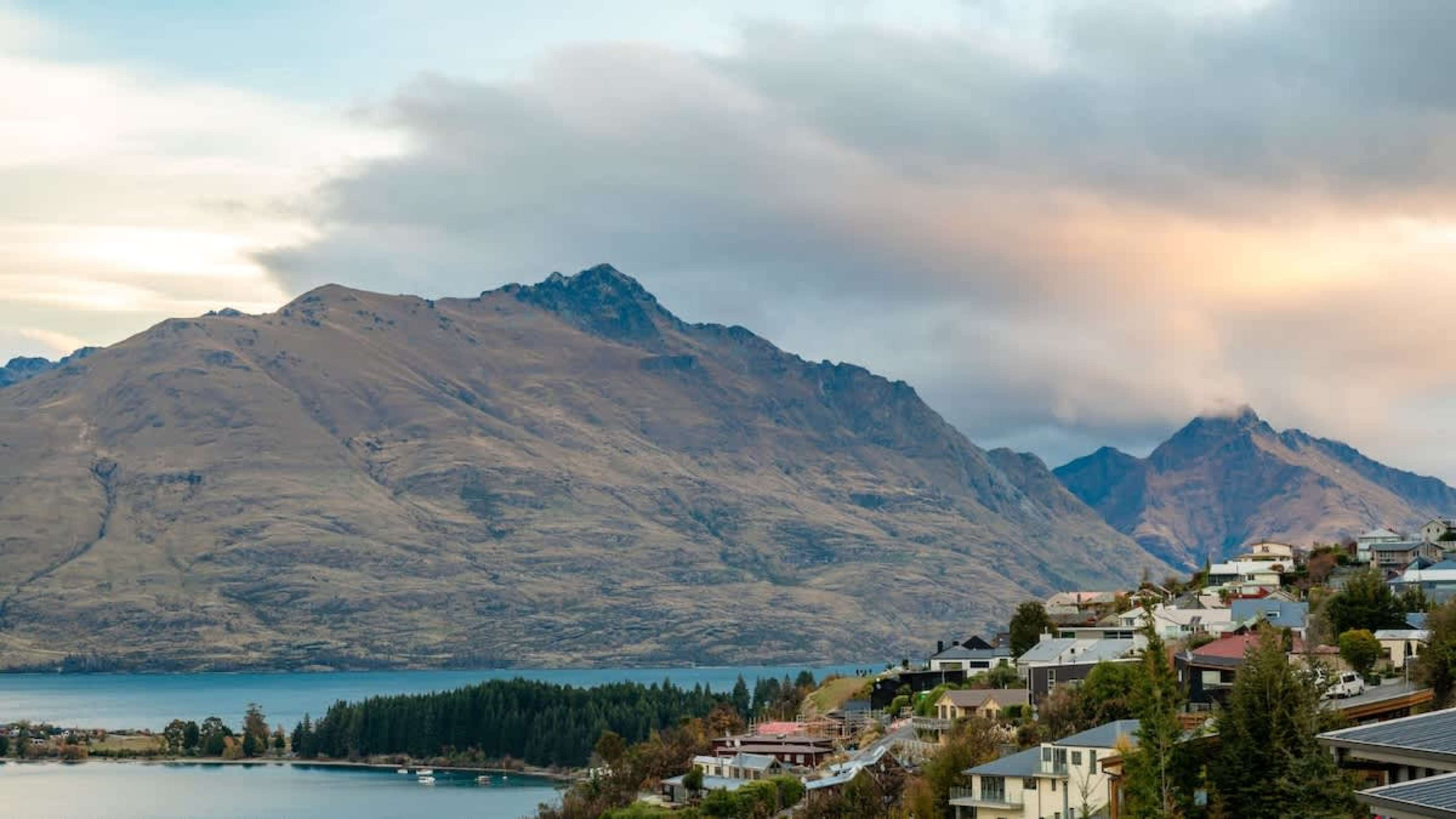 Cecil Peak and Lake Wakatipu