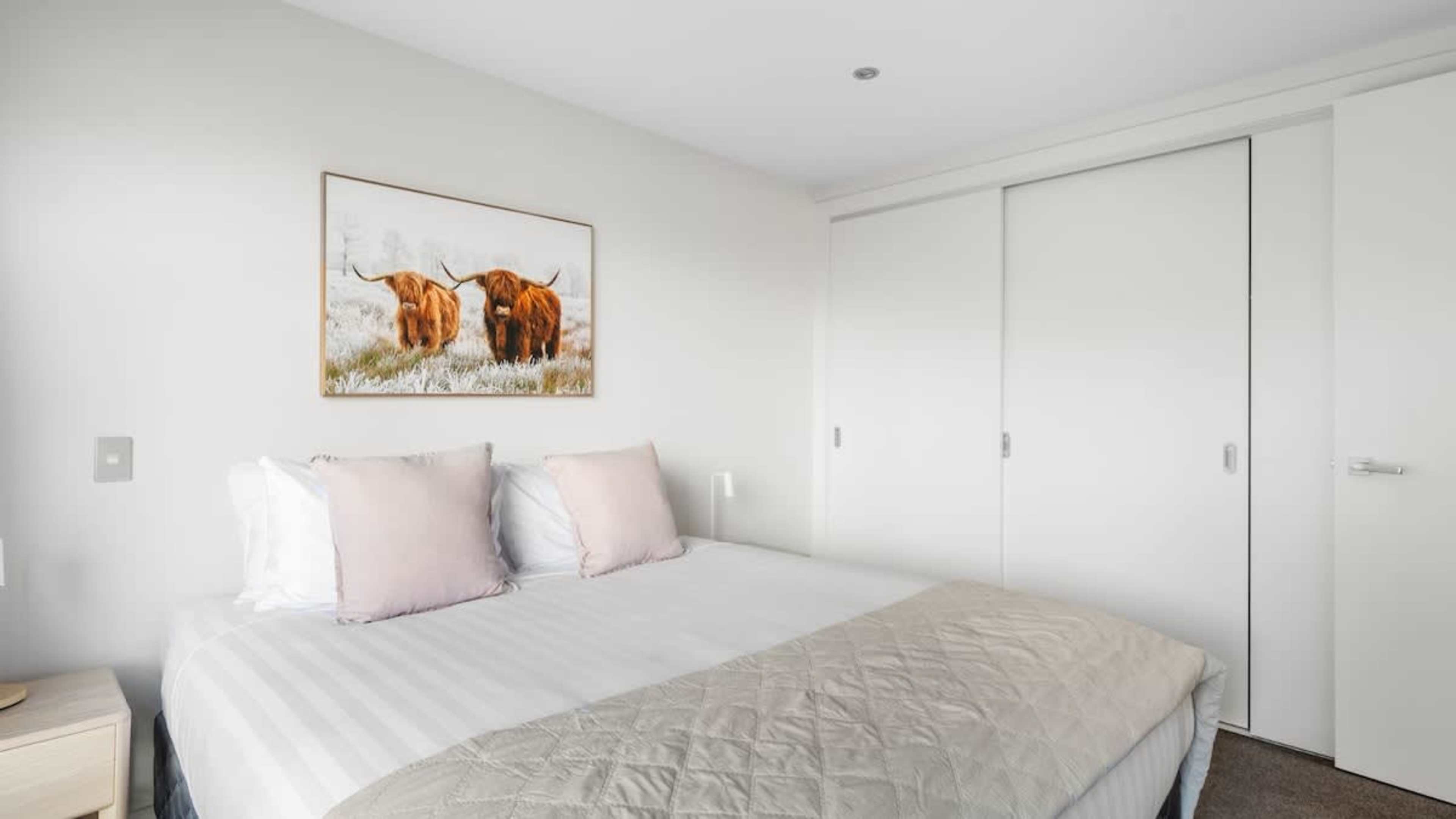Comfortable Second Bedroom with Ensuite
Enjoy the spacious second bedroom, complete with an ensuite, offering privacy and a serene atmosphere for restful stays.