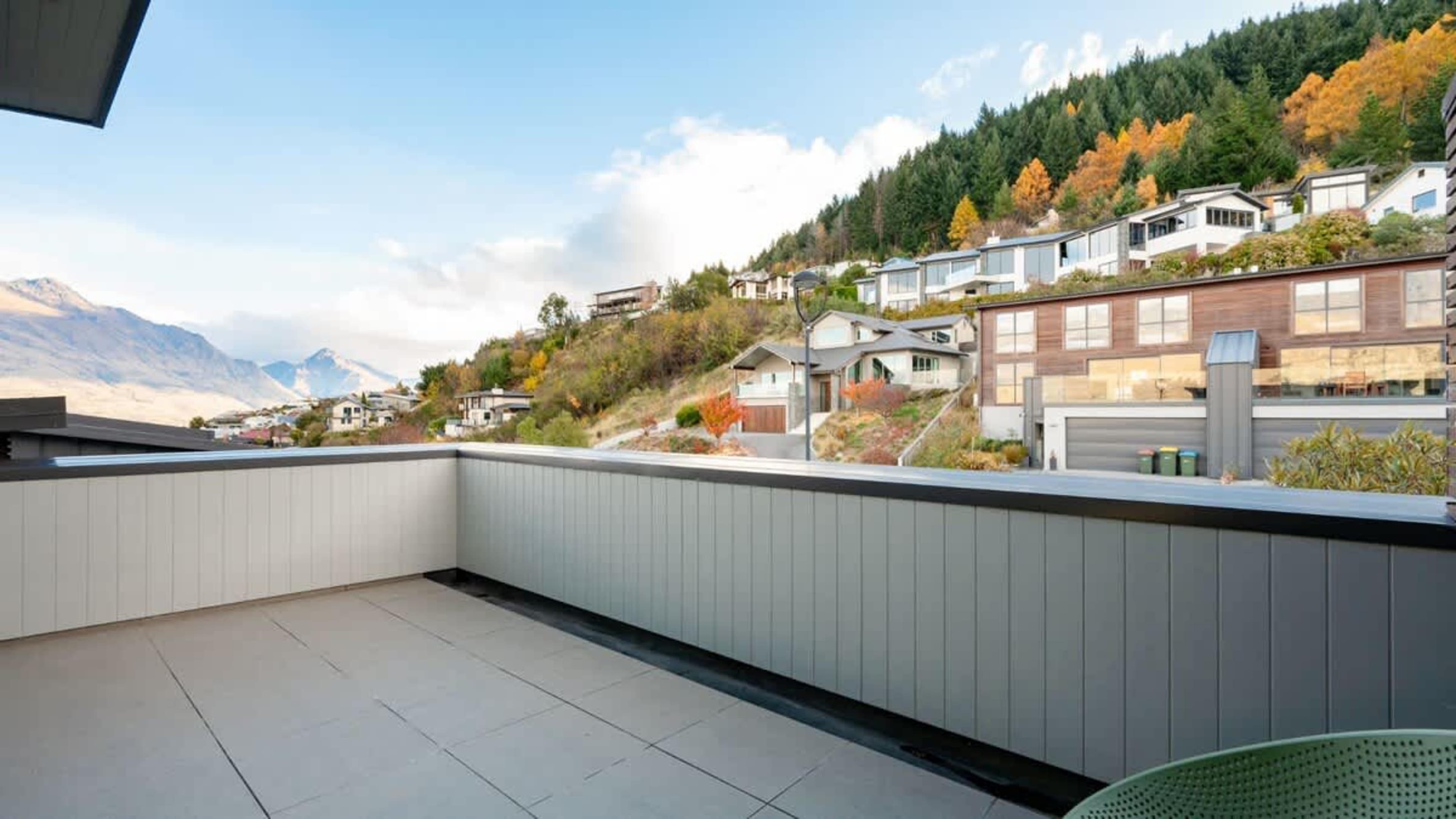 Master bedroom balcony