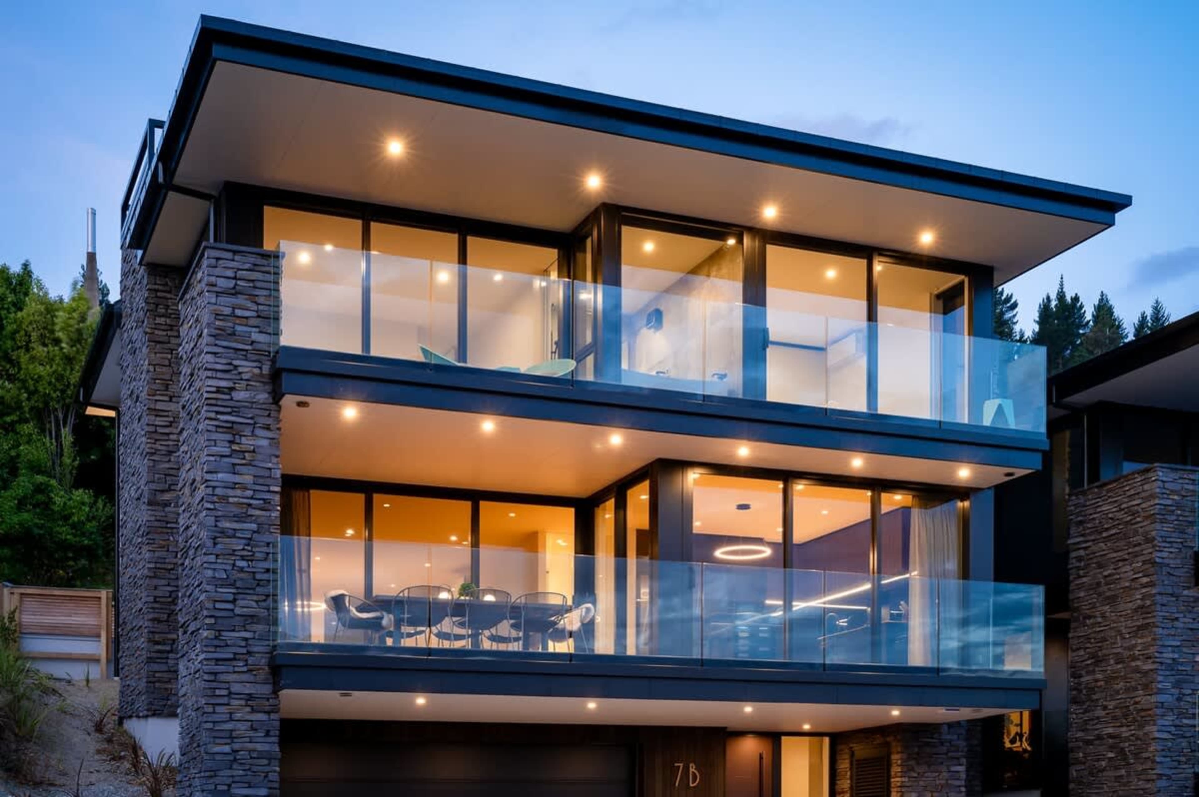 Luxurious Villa Exterior with Warm, High-End Finishes
The villa features a stunning exterior with high-end finishes, exuding warmth and elegance in every detail.