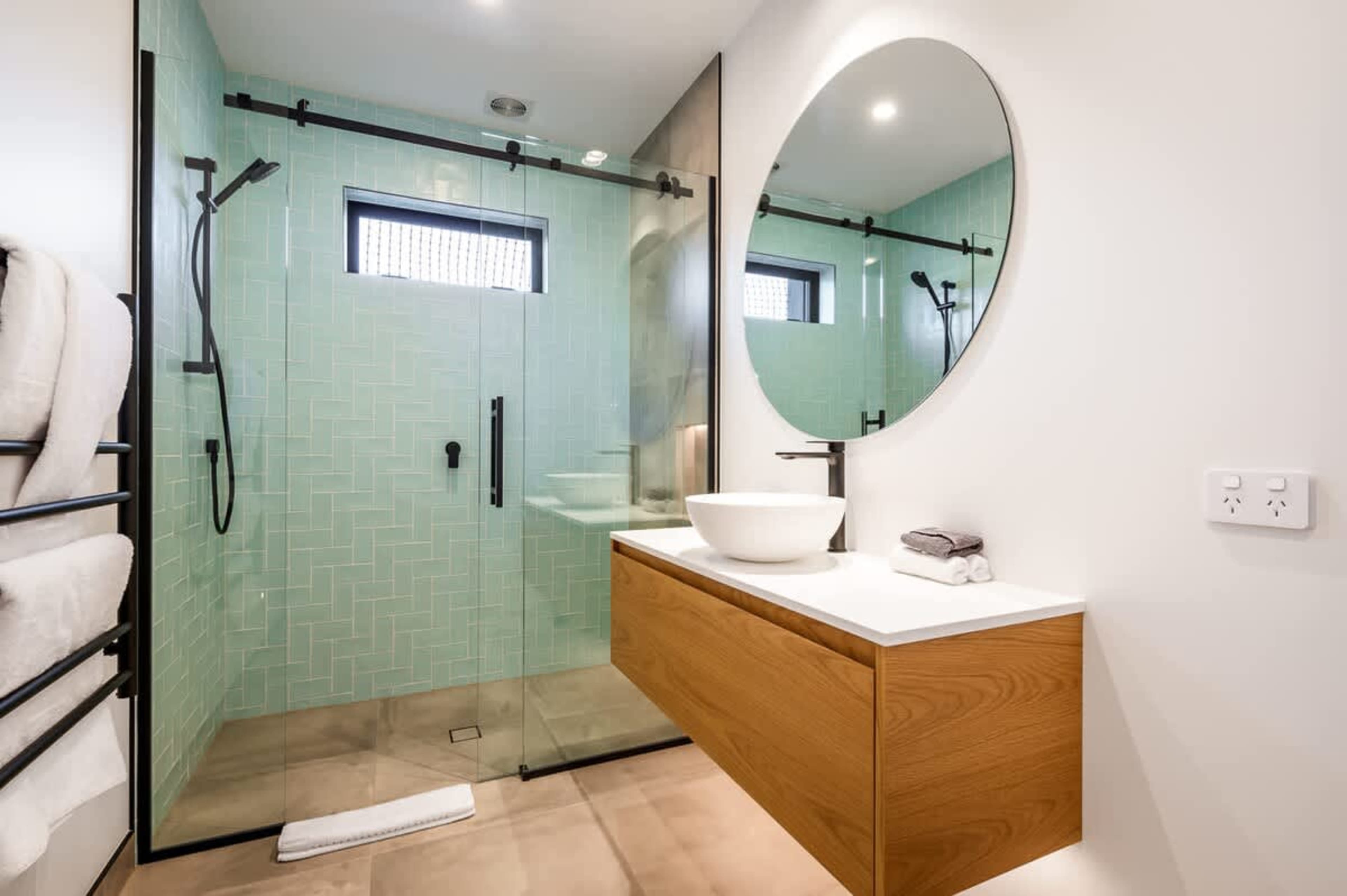 Heated Floors in Third Bathroom – Relax with the comfort of heated floors in the third bathroom, paired with a walk-in shower and luxurious amenities for a truly elevated experience.